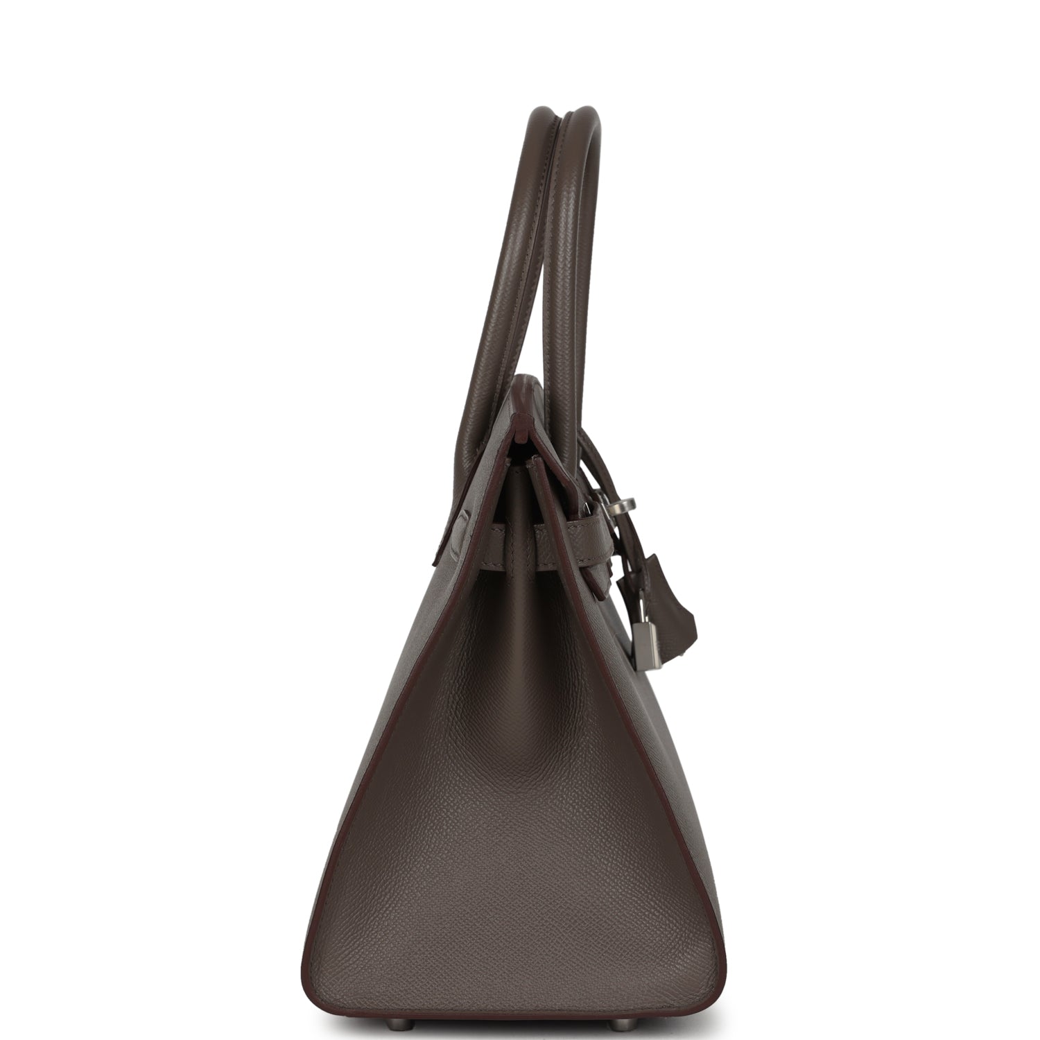 Hermes Birkin Sellier 30 Etain Epsom Palladium Hardware