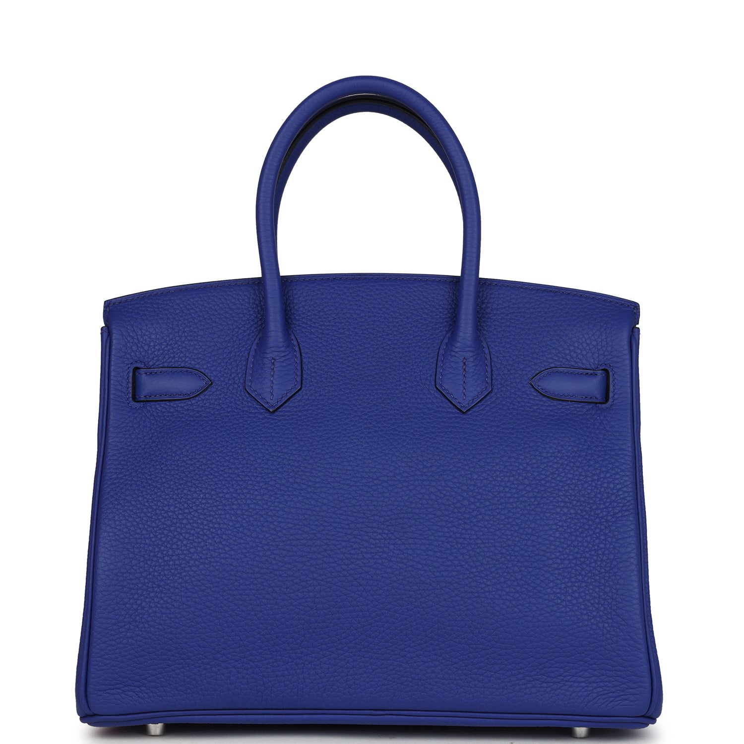 Hermes Birkin 30 Bleu Electric Clemence Palladium Hardware