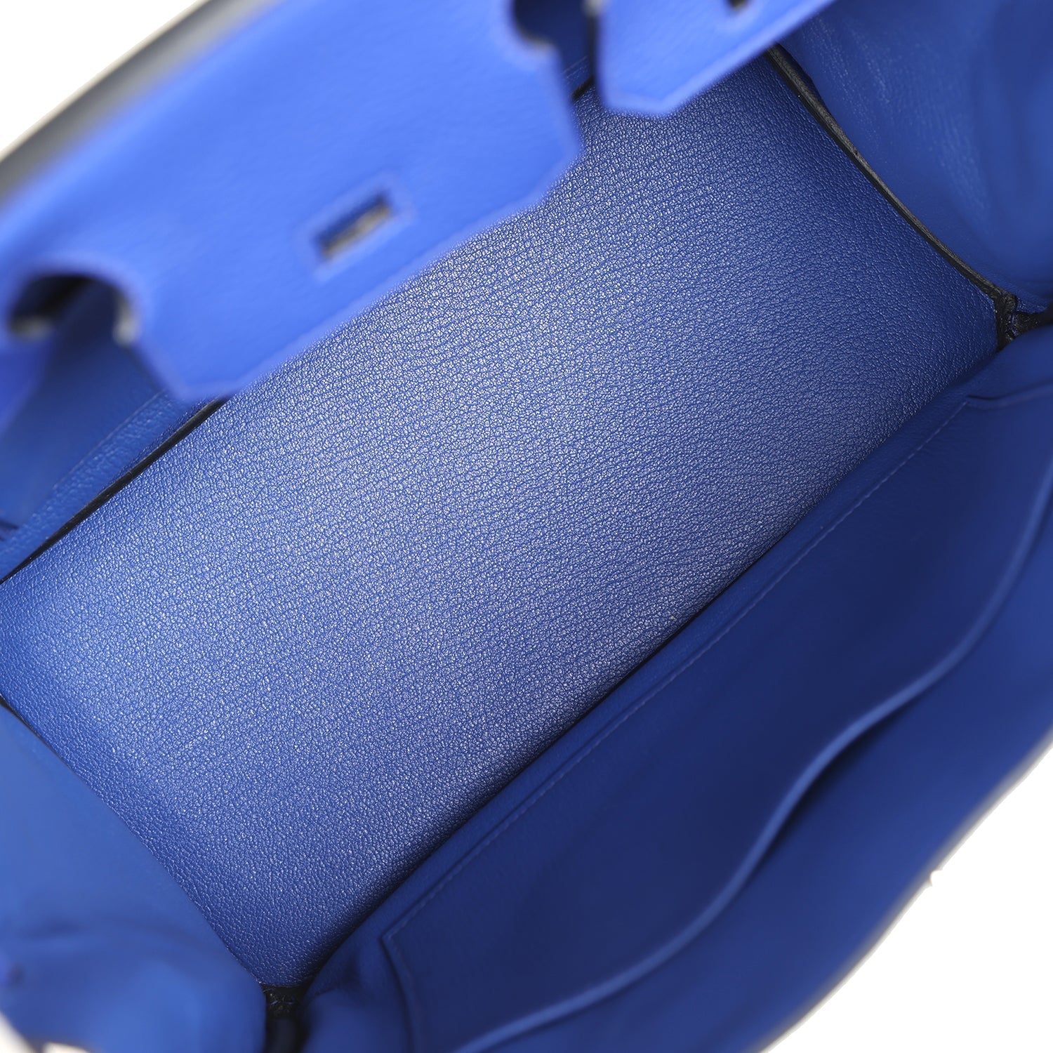 Hermes Birkin 30 Bleu Electric Clemence Palladium Hardware