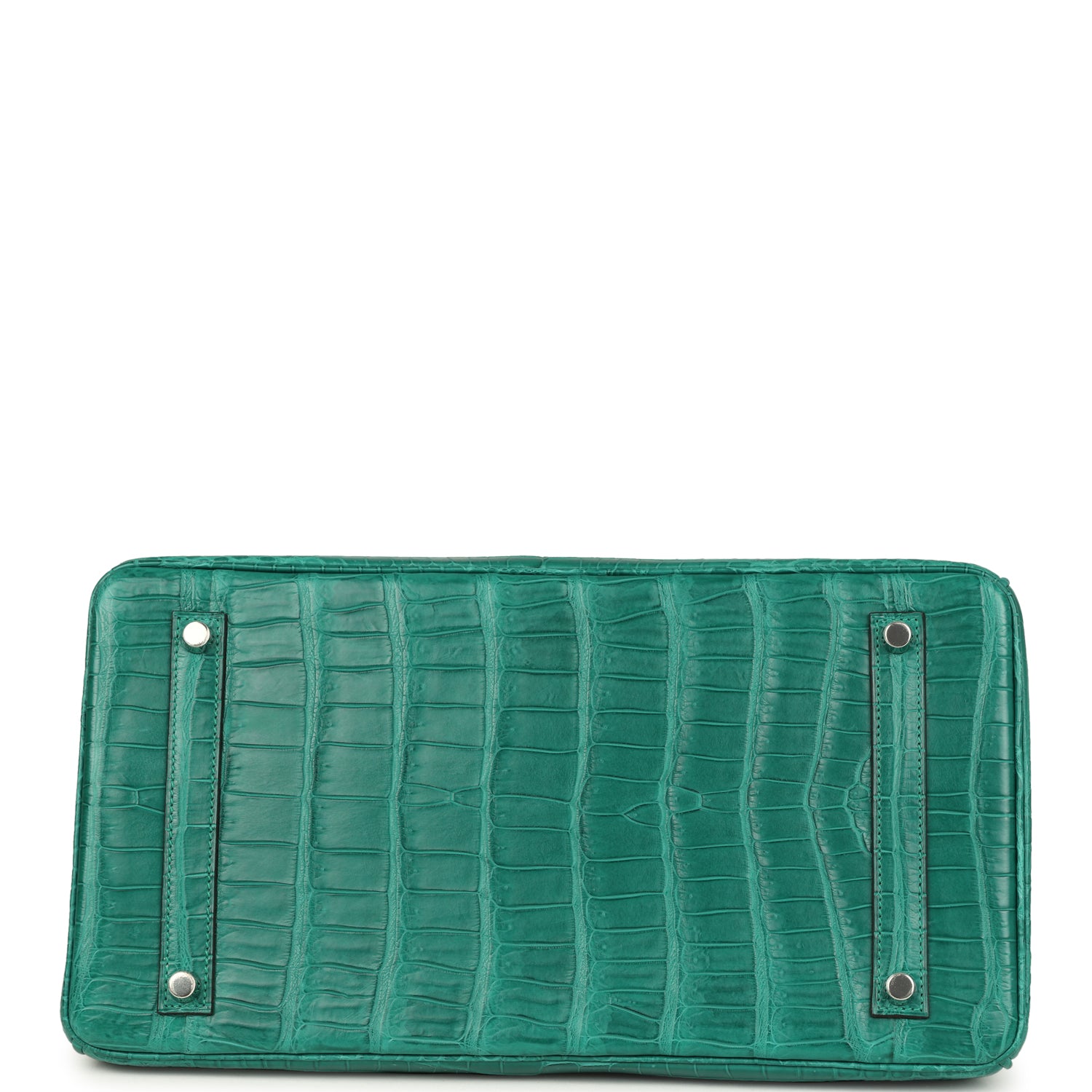 Hermes Birkin 35 Malachite Matte Porosus Crocodile Palladium Hardware