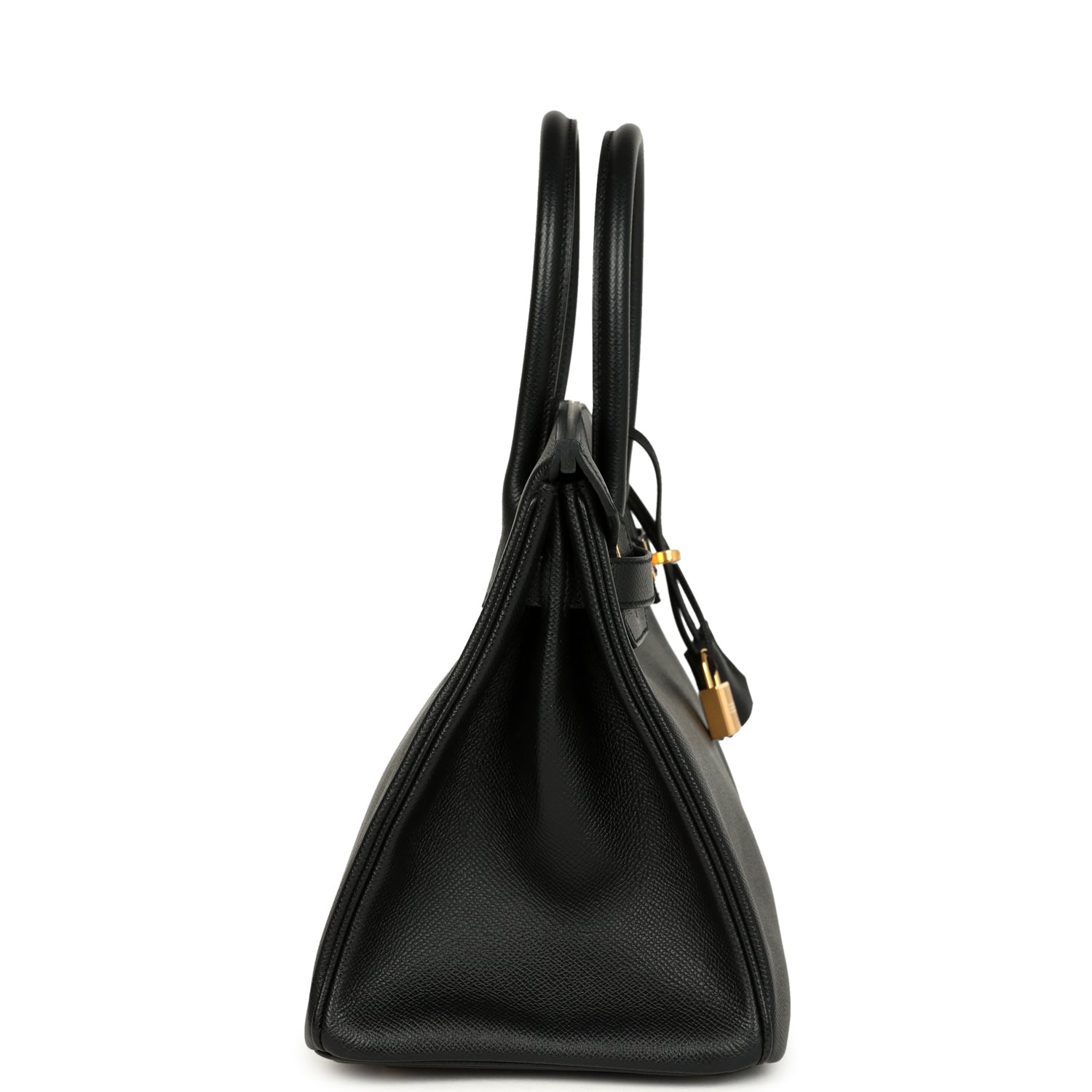 Hermes Birkin 30 Black Epsom Gold Hardware
