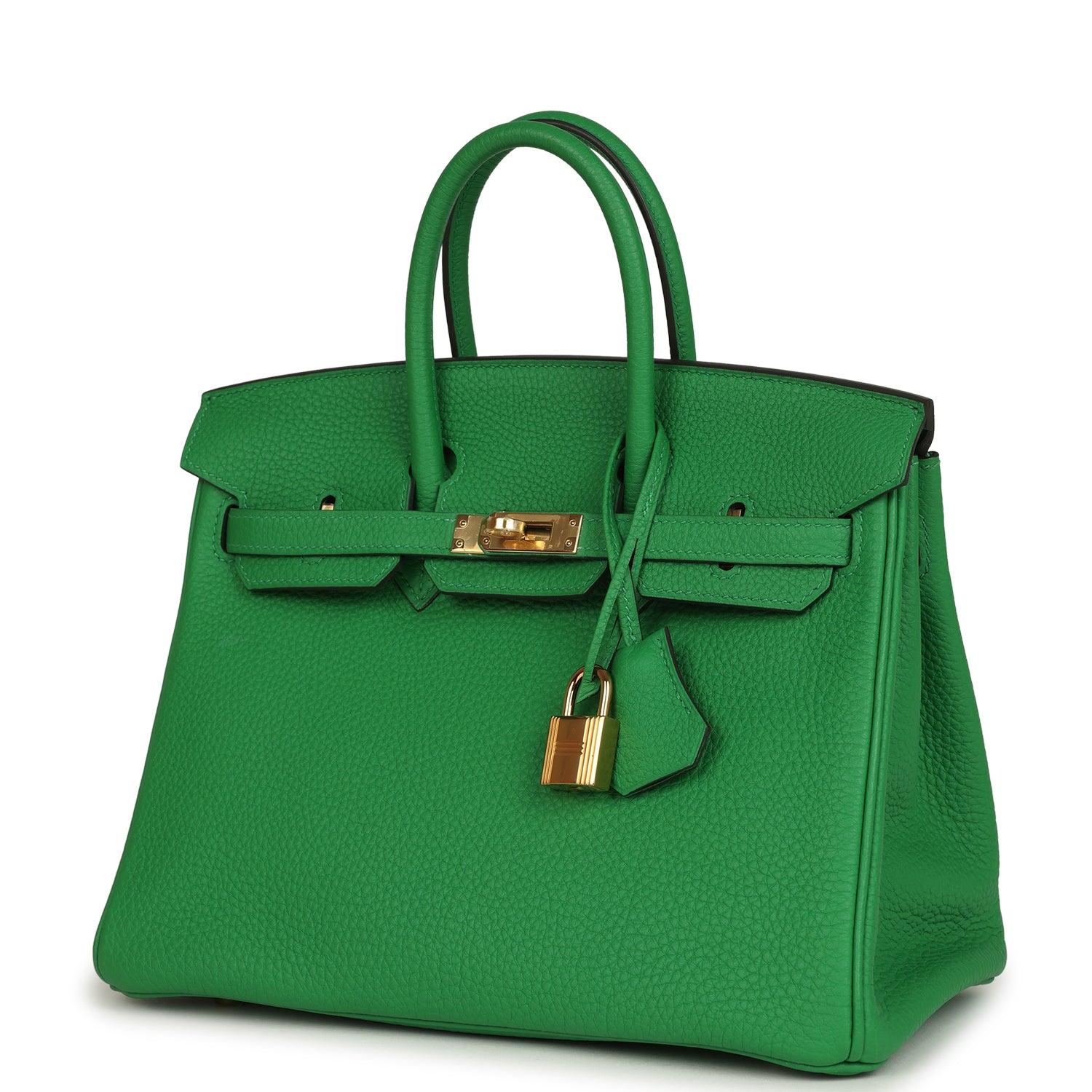 Hermes Birkin 25 Bambou Togo Gold Hardware
