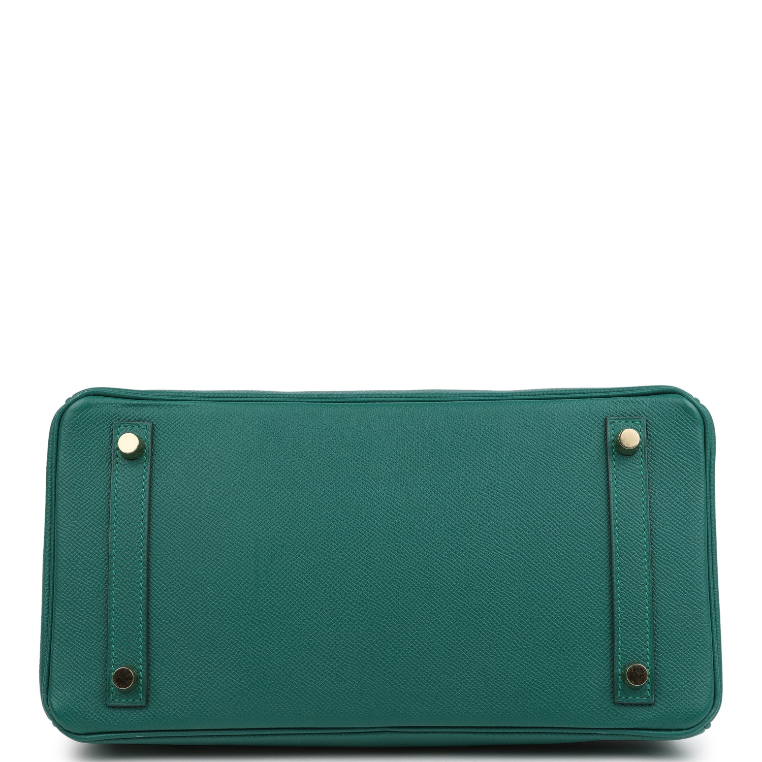 Pre-owned Hermes Birkin 30 Malachite Epsom Gold Hardware