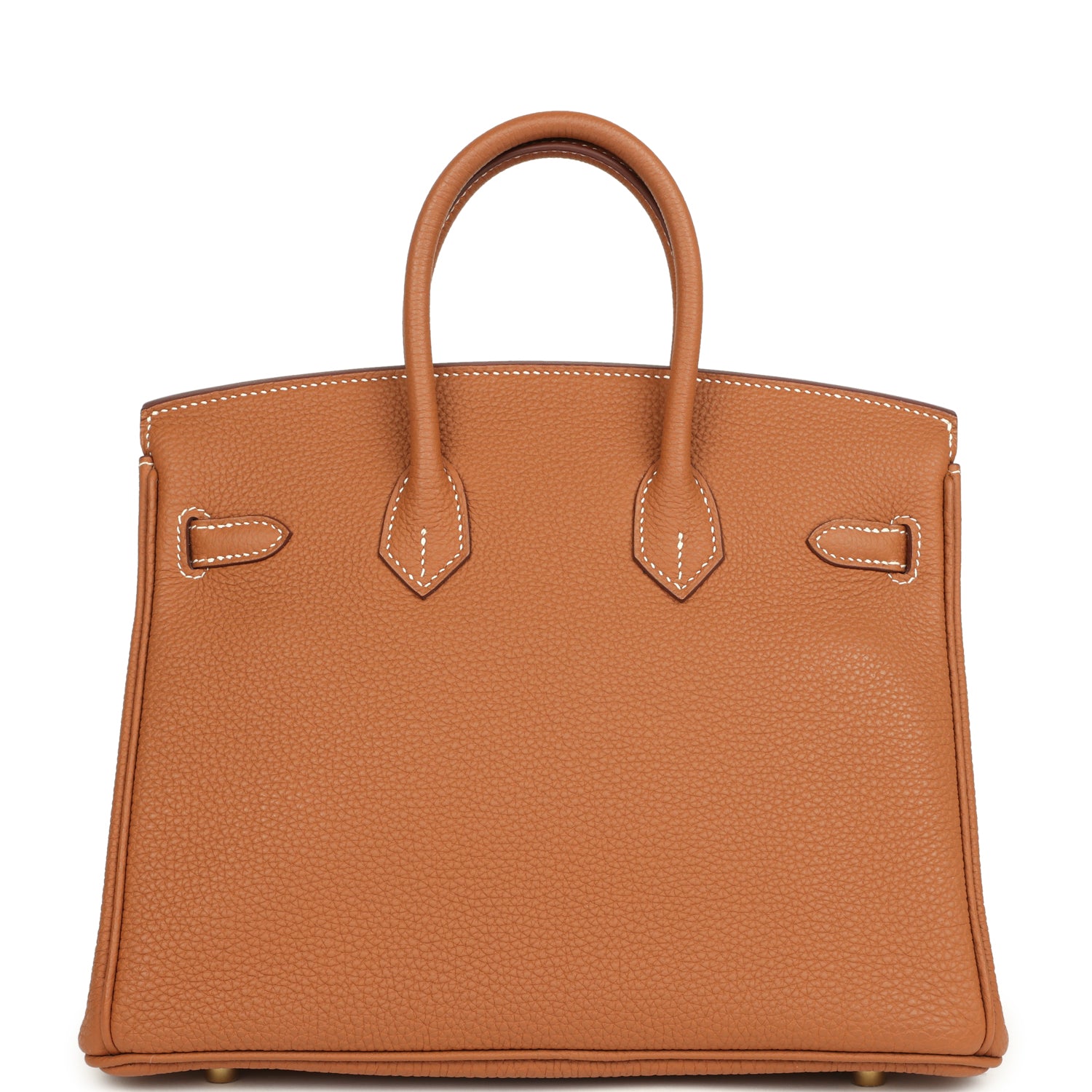 Pre-owned Hermes Birkin 25 Gold Togo Gold Hardware