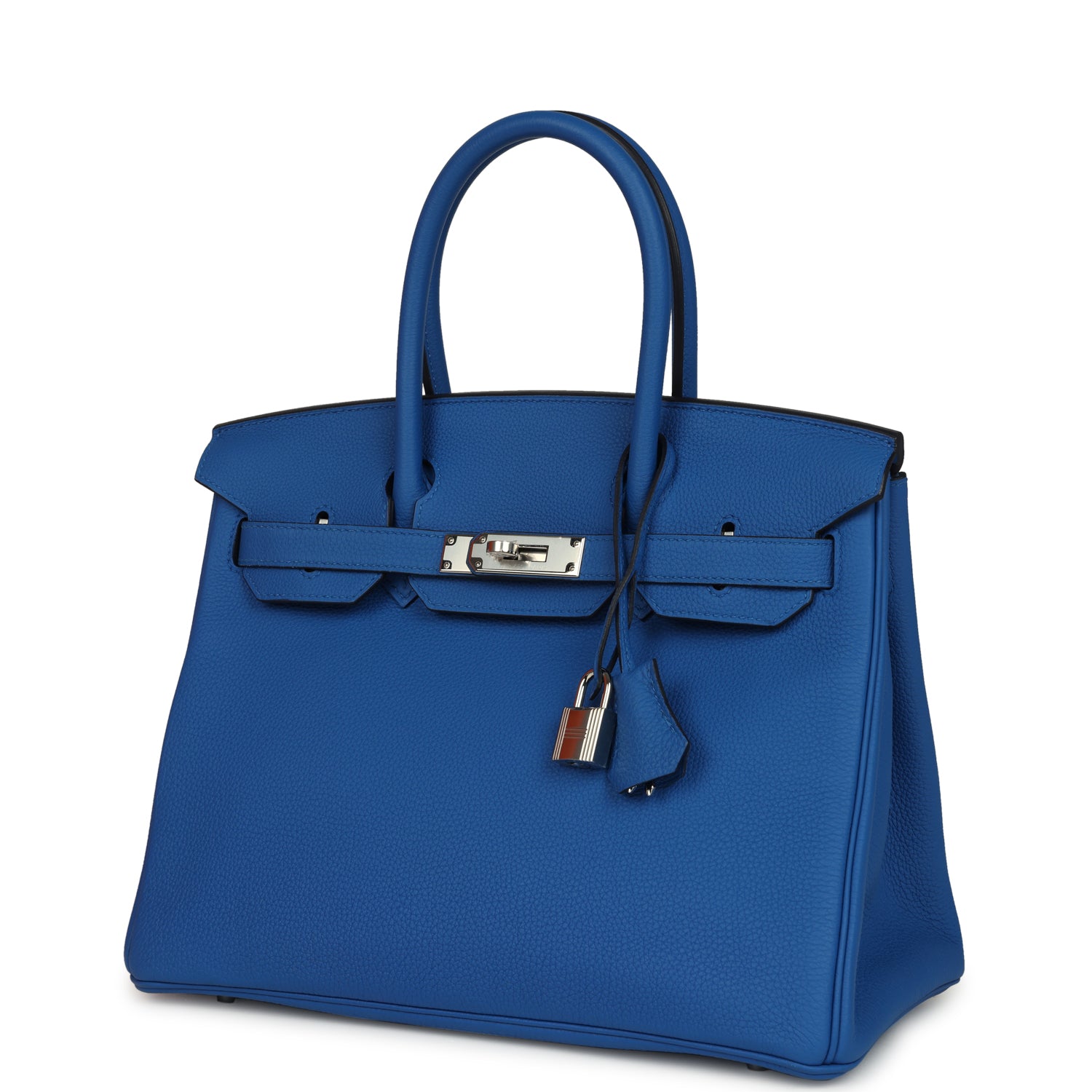 Hermes Birkin 30 Bleu Zellige Togo Palladium Hardware