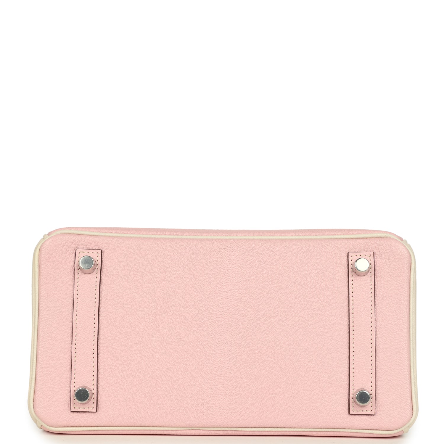 Hermes Special Order (HSS) Birkin 25 Nata and Rose Sakura Chevre Mysore Palladium Hardware