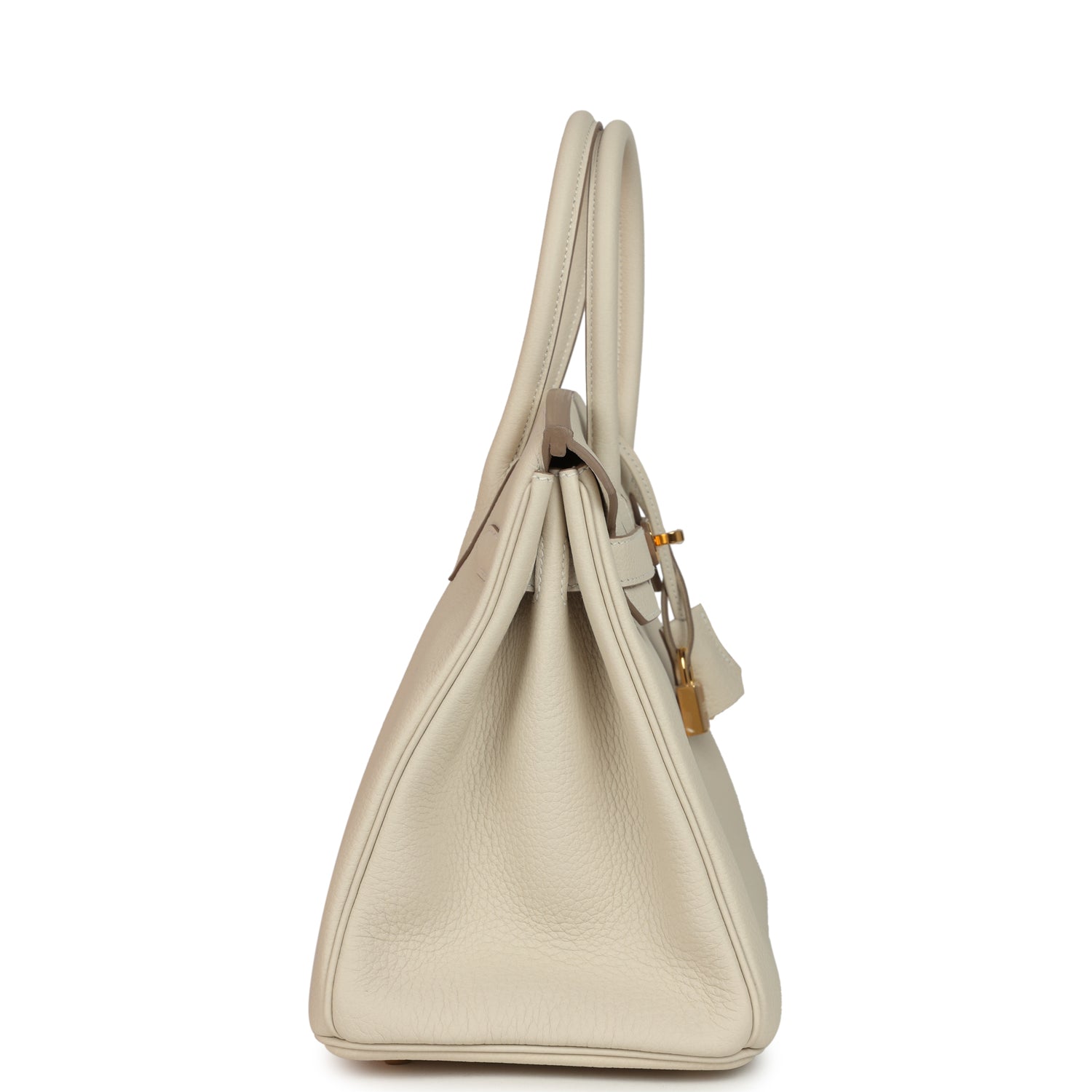 Hermes Birkin 30 Craie Togo Gold Hardware