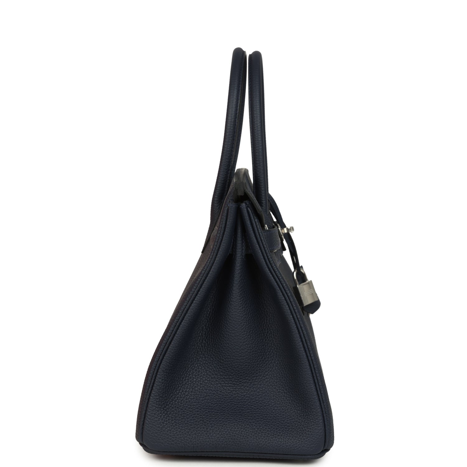 Hermes Birkin 30 Bleu Nuit Togo Palladium Hardware