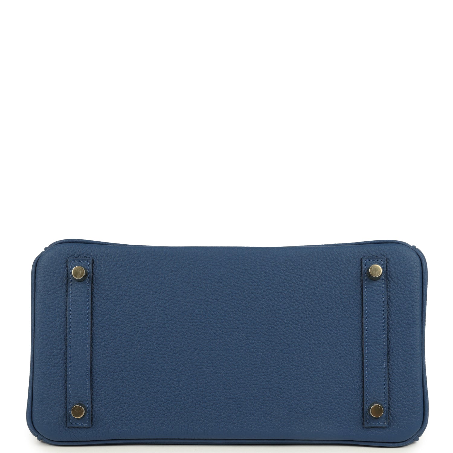 Hermes Birkin 30 Bleu Tie Togo Permabrass Hardware