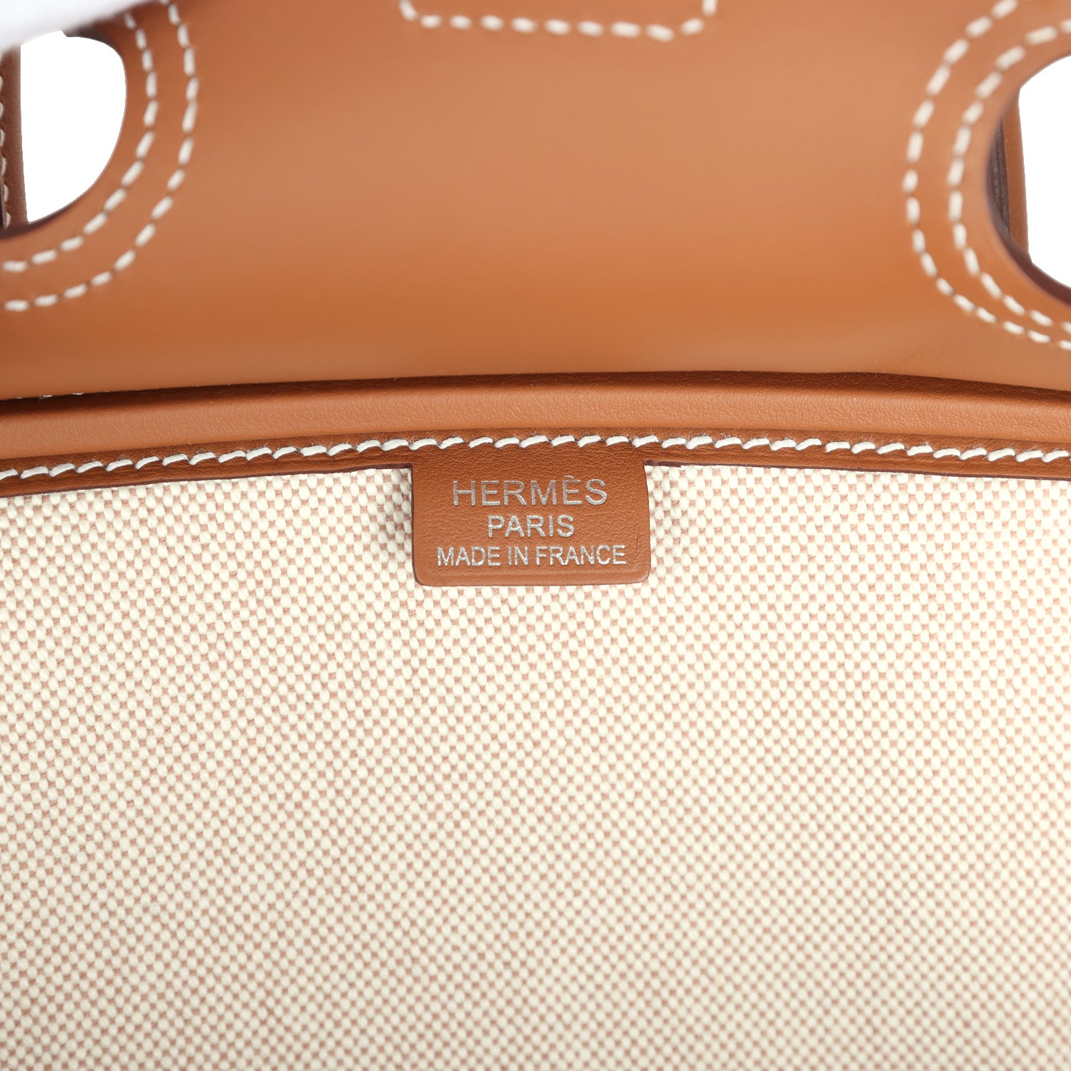 Hermes Birkin Cargo 35 Gold Swift and Gold-Ecru Toile H Canvas Palladium Hardware