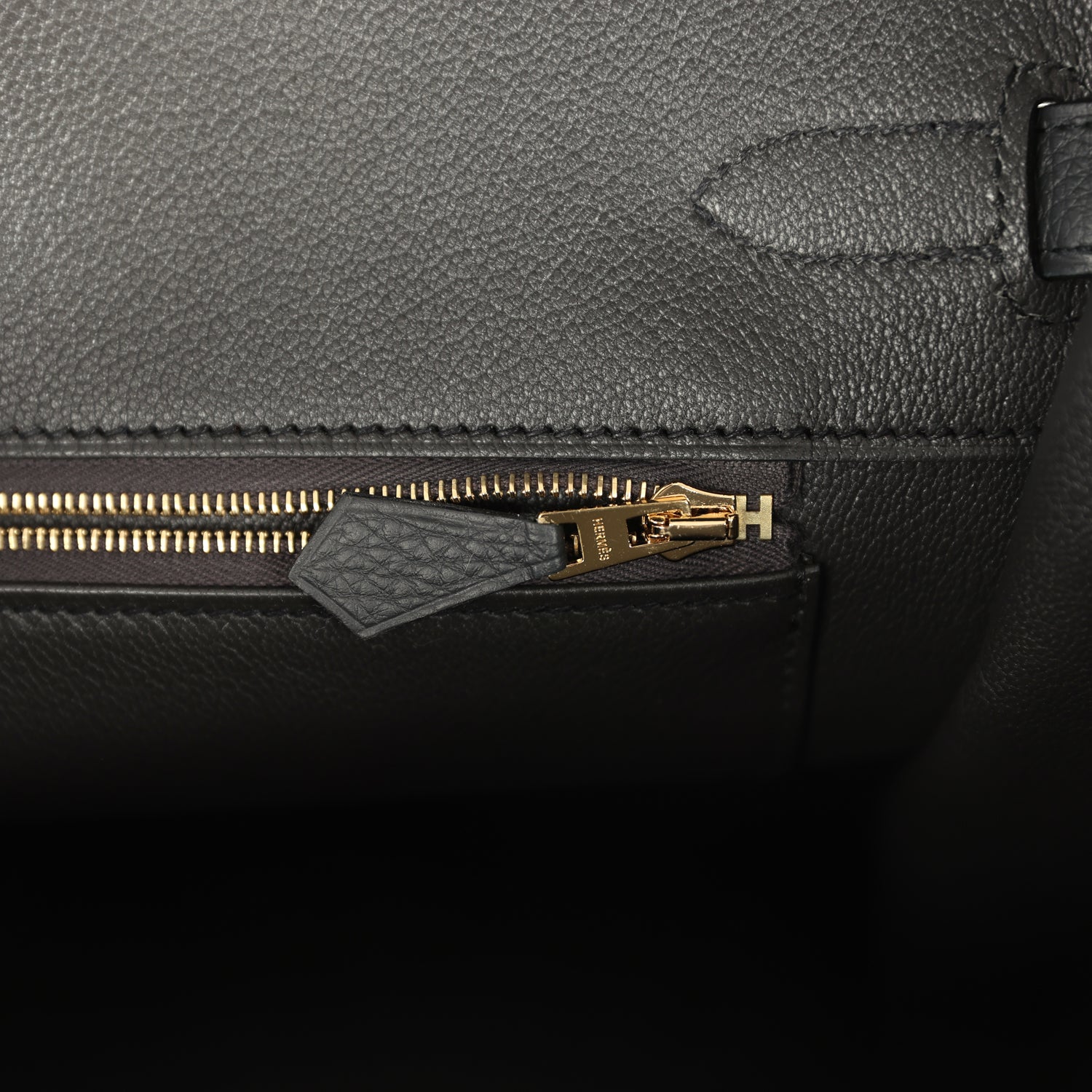 Hermes Birkin 35 Plomb Togo Permabrass Hardware