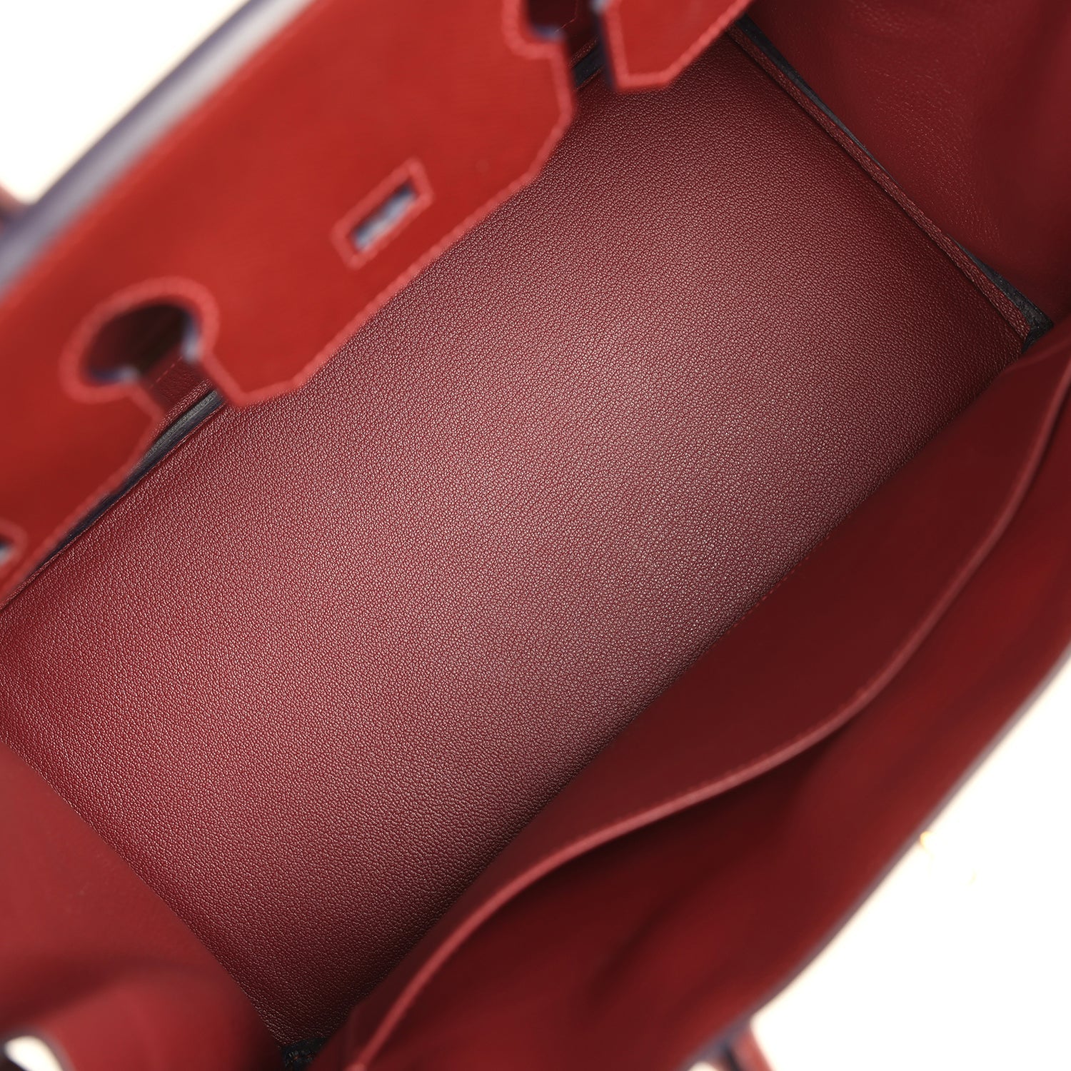 Pre-owned Hermes Birkin 35 Rouge H Epsom Gold Hardware