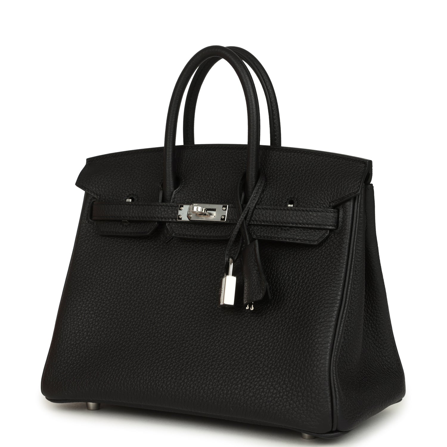Hermes Birkin 25 Black Togo Palladium Hardware