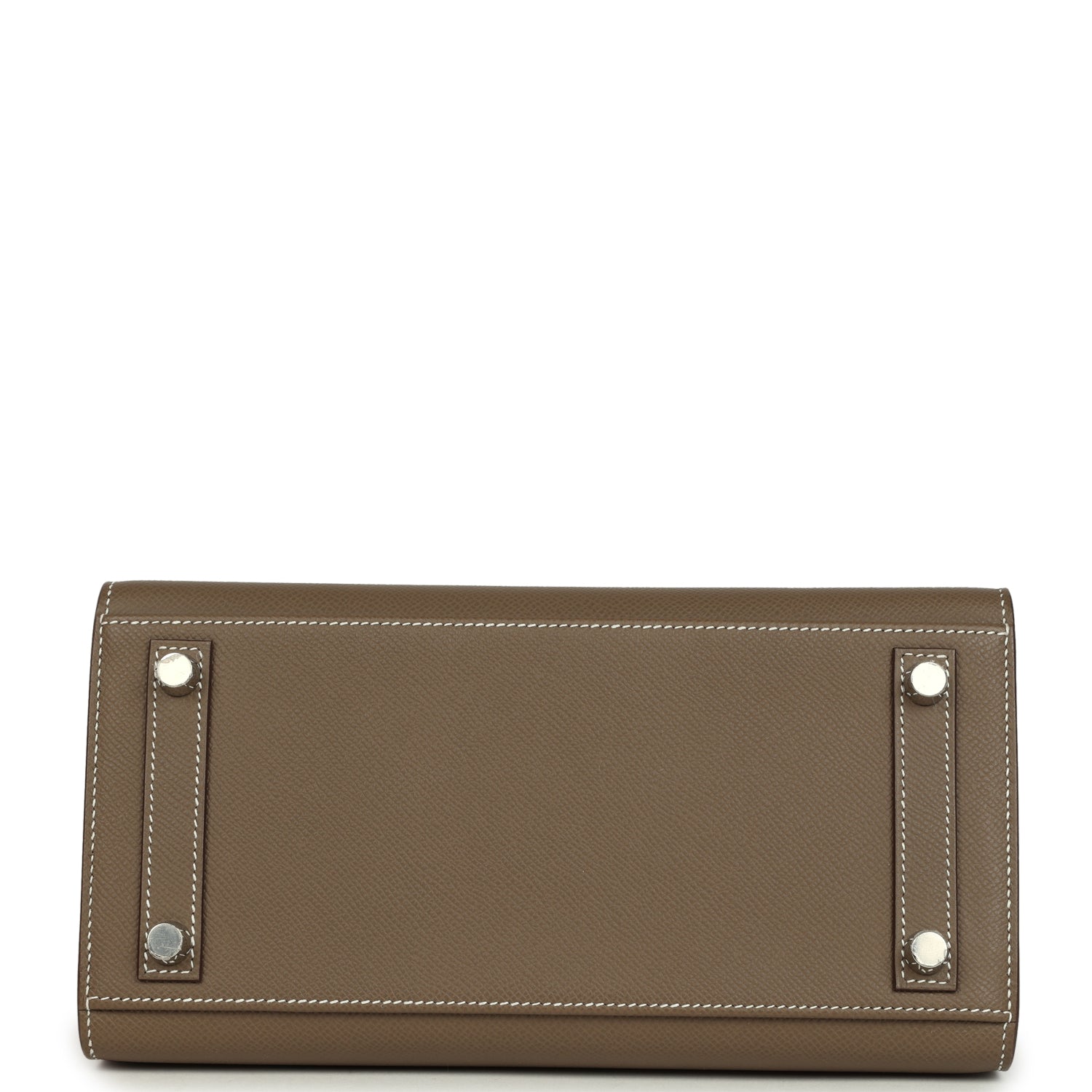Hermes Birkin Sellier 25 Etoupe Epsom Palladium Hardware