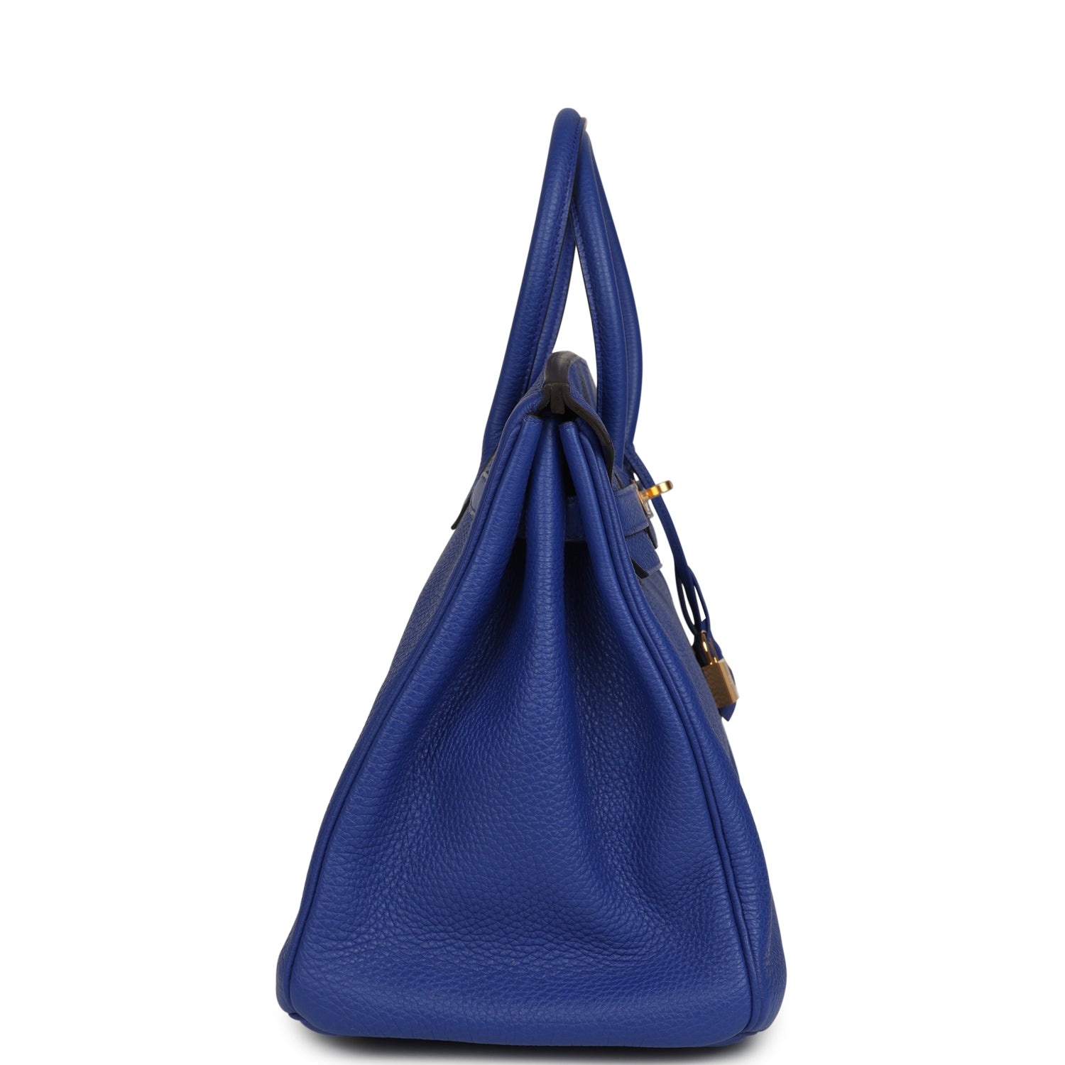 Hermes Birkin 35 Bleu Electric Togo Gold Hardware