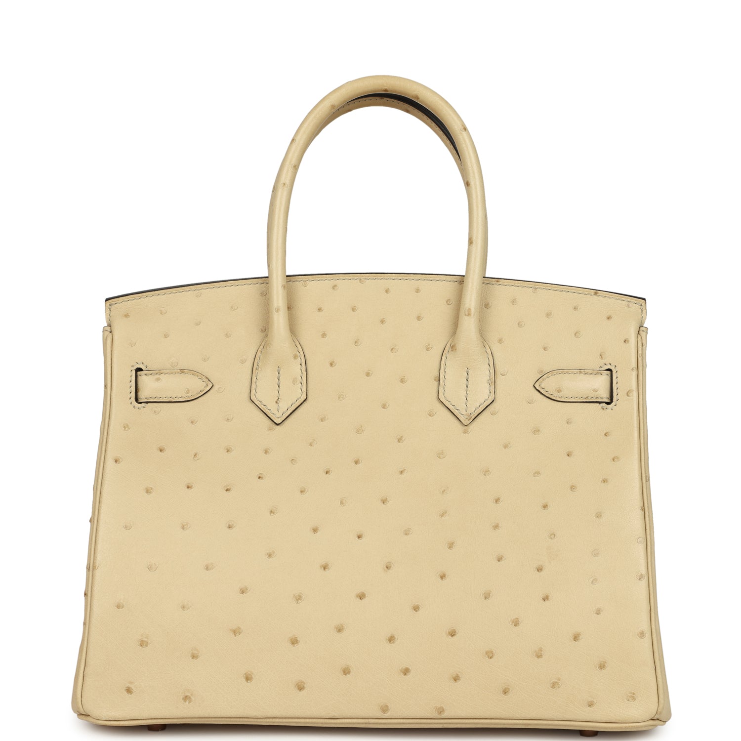 Hermes Birkin 30 Parchemin Ostrich Rose Gold Hardware