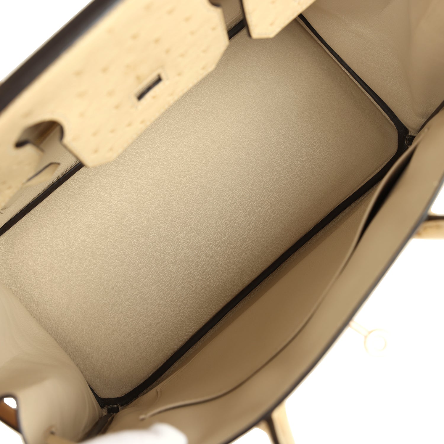 Hermes Birkin 30 Parchemin Ostrich Rose Gold Hardware