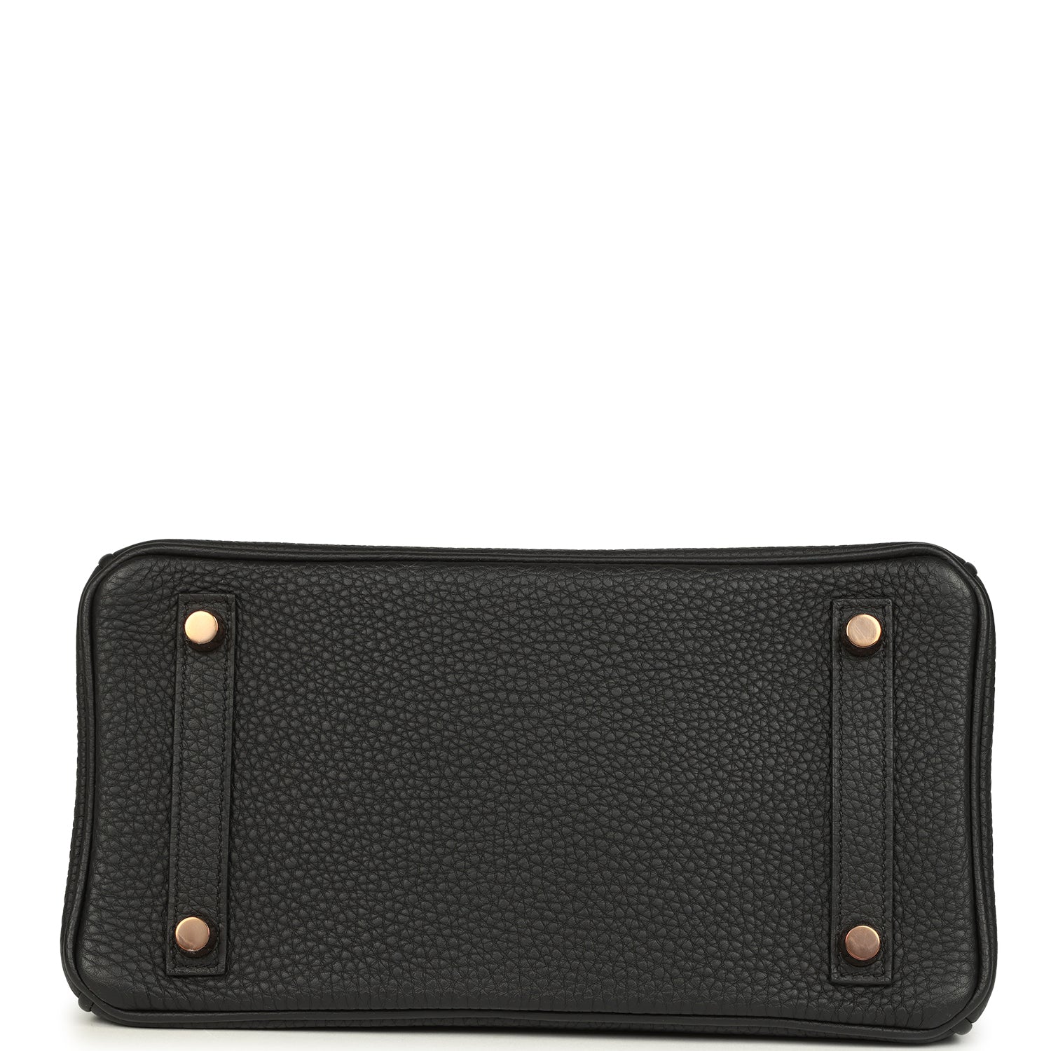 Hermes Birkin 25 Black Togo Rose Gold Hardware