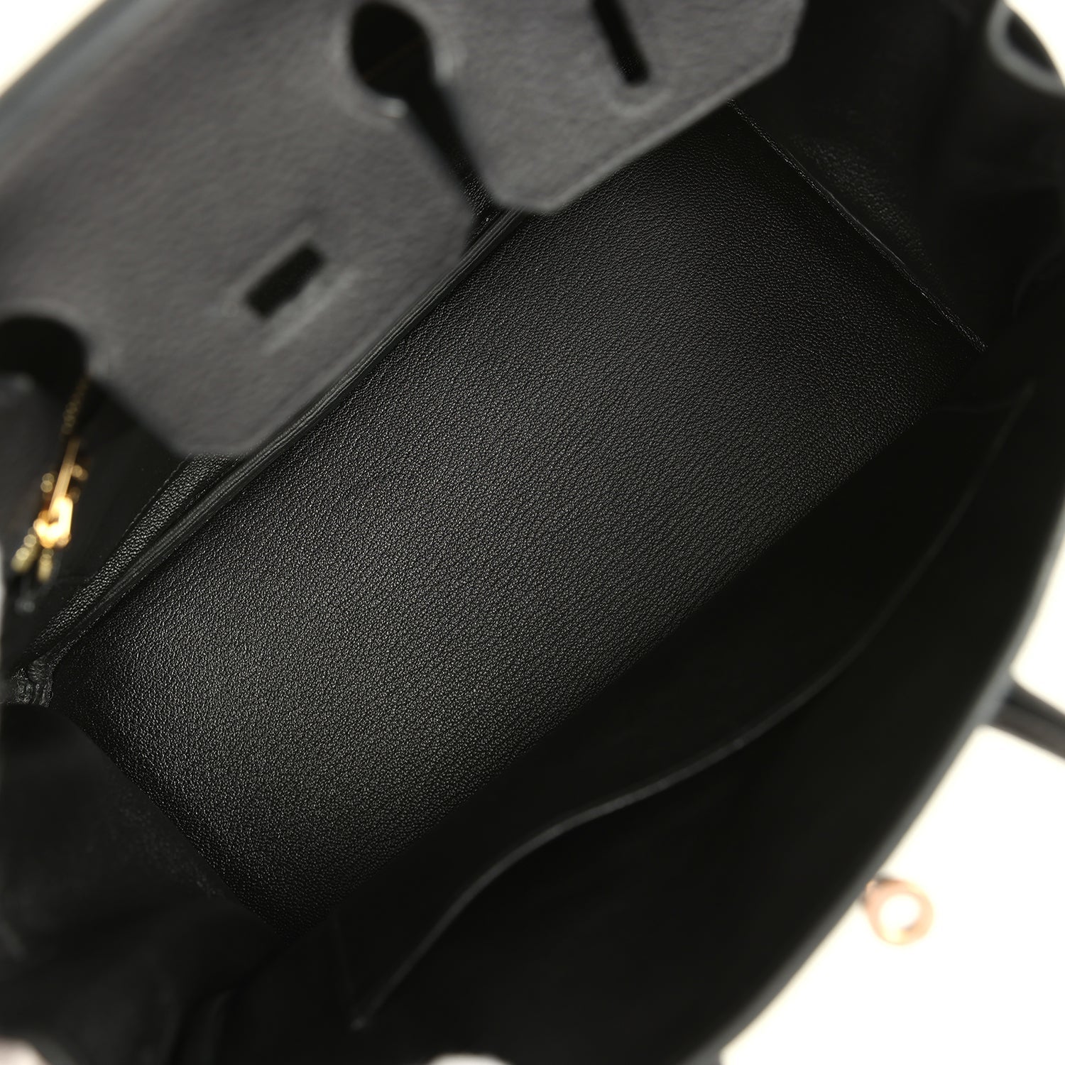 Hermes Birkin 25 Black Togo Rose Gold Hardware
