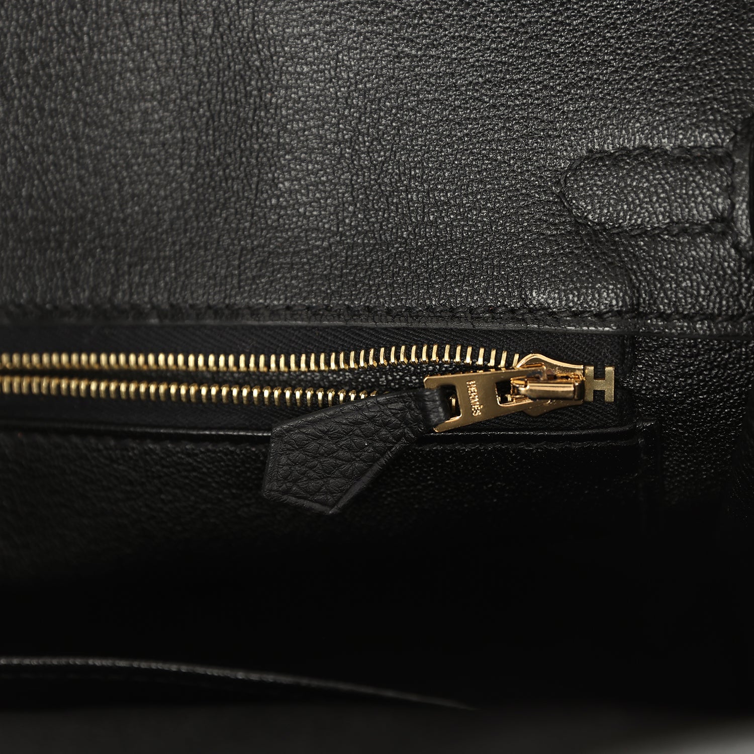 Hermes Birkin 25 Black Togo Rose Gold Hardware