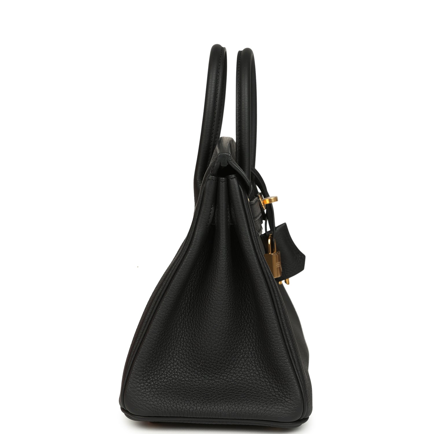 Hermes Birkin 25 Black Togo Gold Hardware