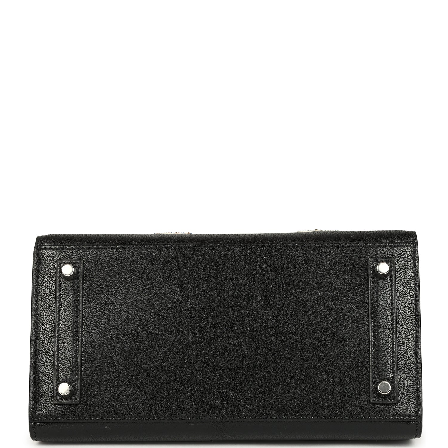 Hermes Birkin Sellier 20 “Bouclerie Moderne Casaque” Black Chevre Chamkila Palladium Hardware