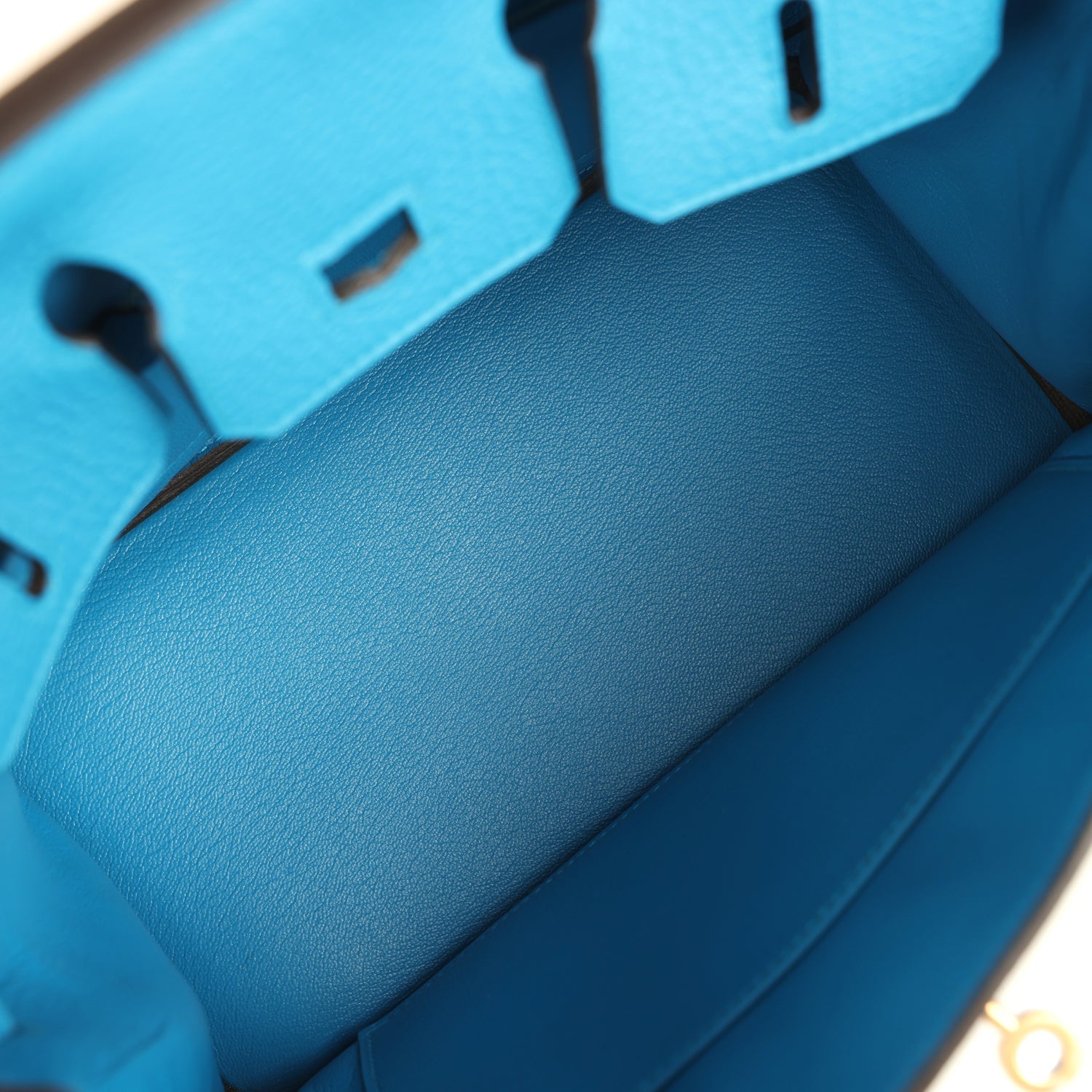 Hermes Birkin 25 Bleu Zanzibar Togo Gold Hardware