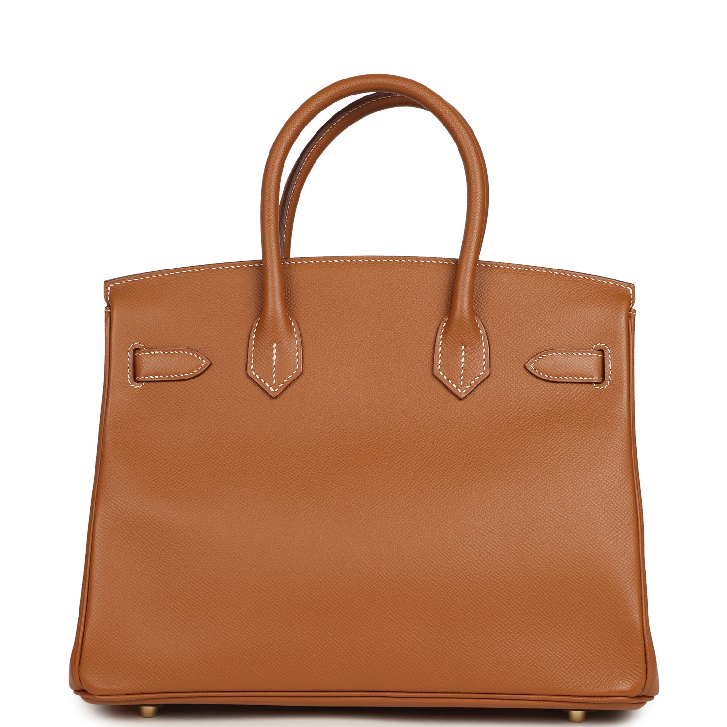 Pre-owned Hermes Birkin 30 Gold Epsom Gold Hardware