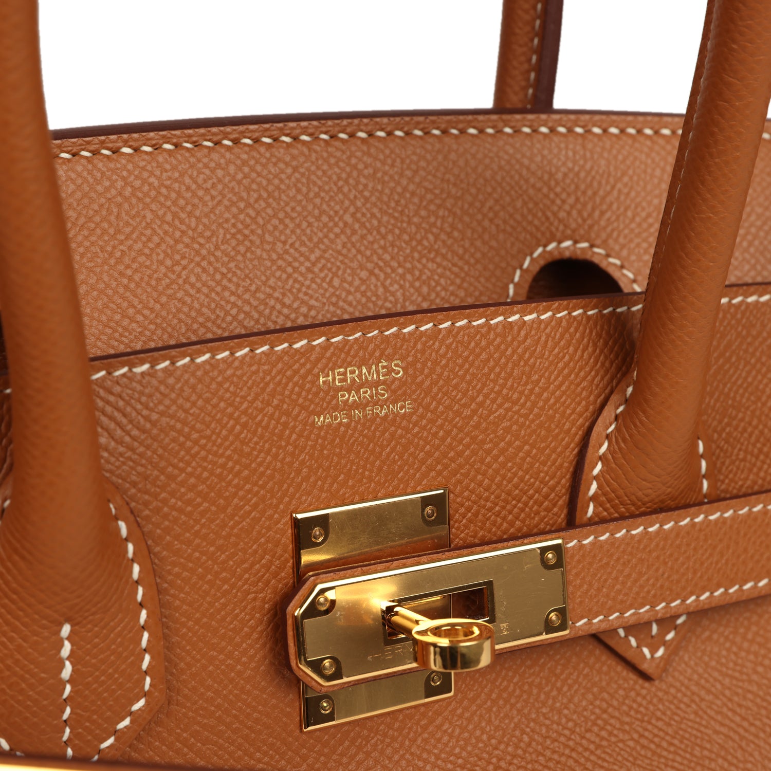 Pre-owned Hermes Birkin 30 Gold Epsom Gold Hardware