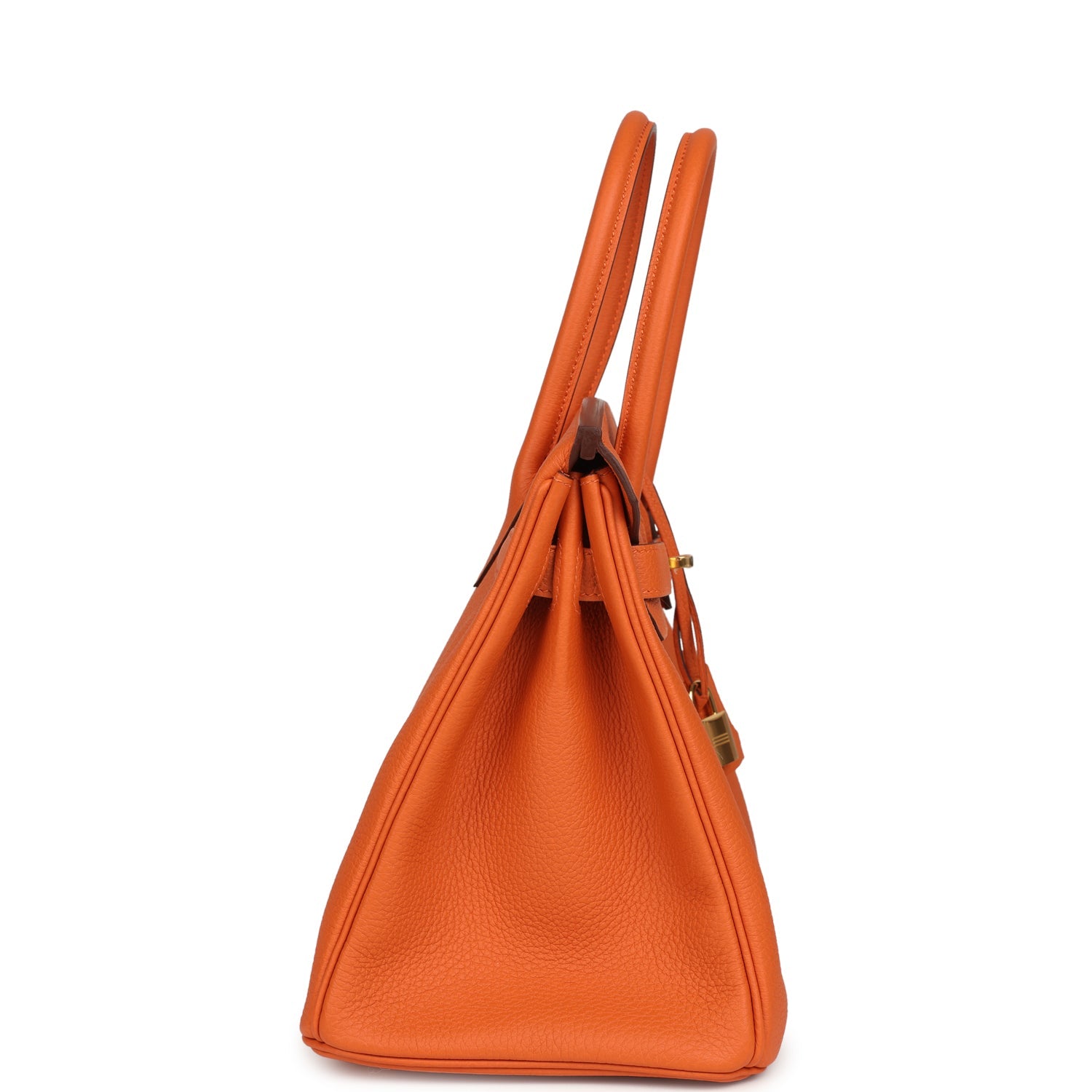 Hermes Birkin 30 Orange Togo Gold Hardware
