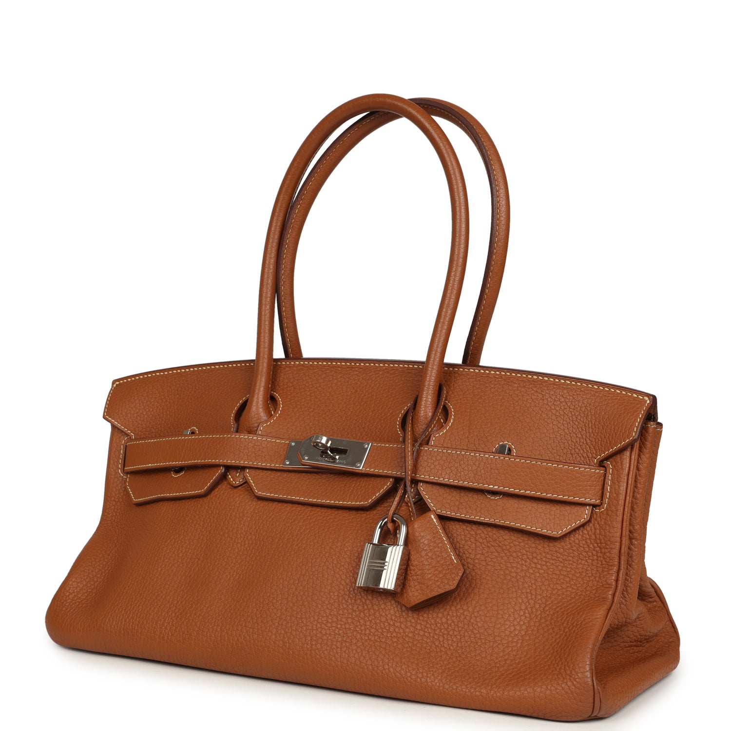 Vintage Hermes Shoulder Birkin 42 JPG Gold Togo Palladium Hardware