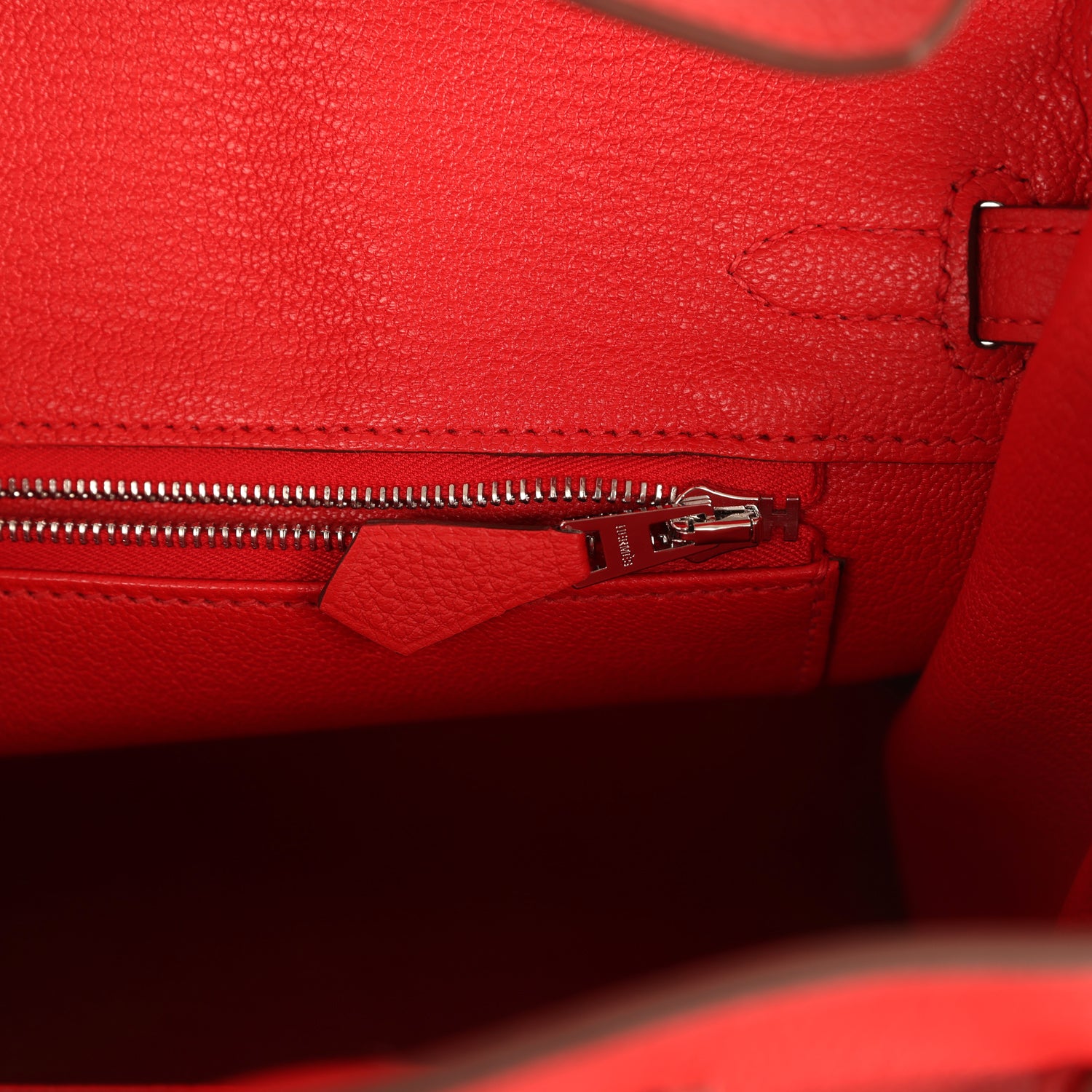 Hermes Birkin 25 Rouge de Coeur Togo Palladium Hardware
