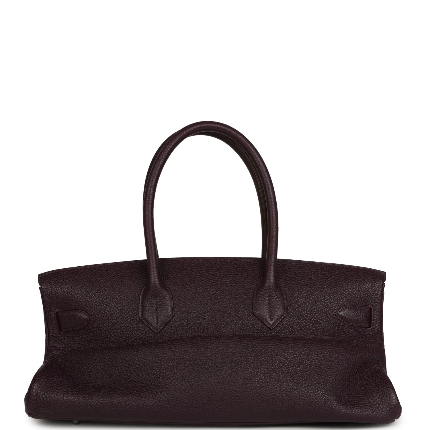 Vintage Hermes Shoulder Birkin 42 JPG Raisin Togo Palladium Hardware