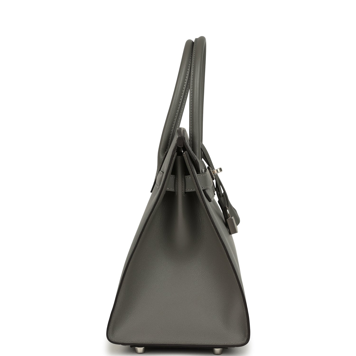 Hermes Birkin Sellier 30 Gris Meyer Madame Palladium Hardware