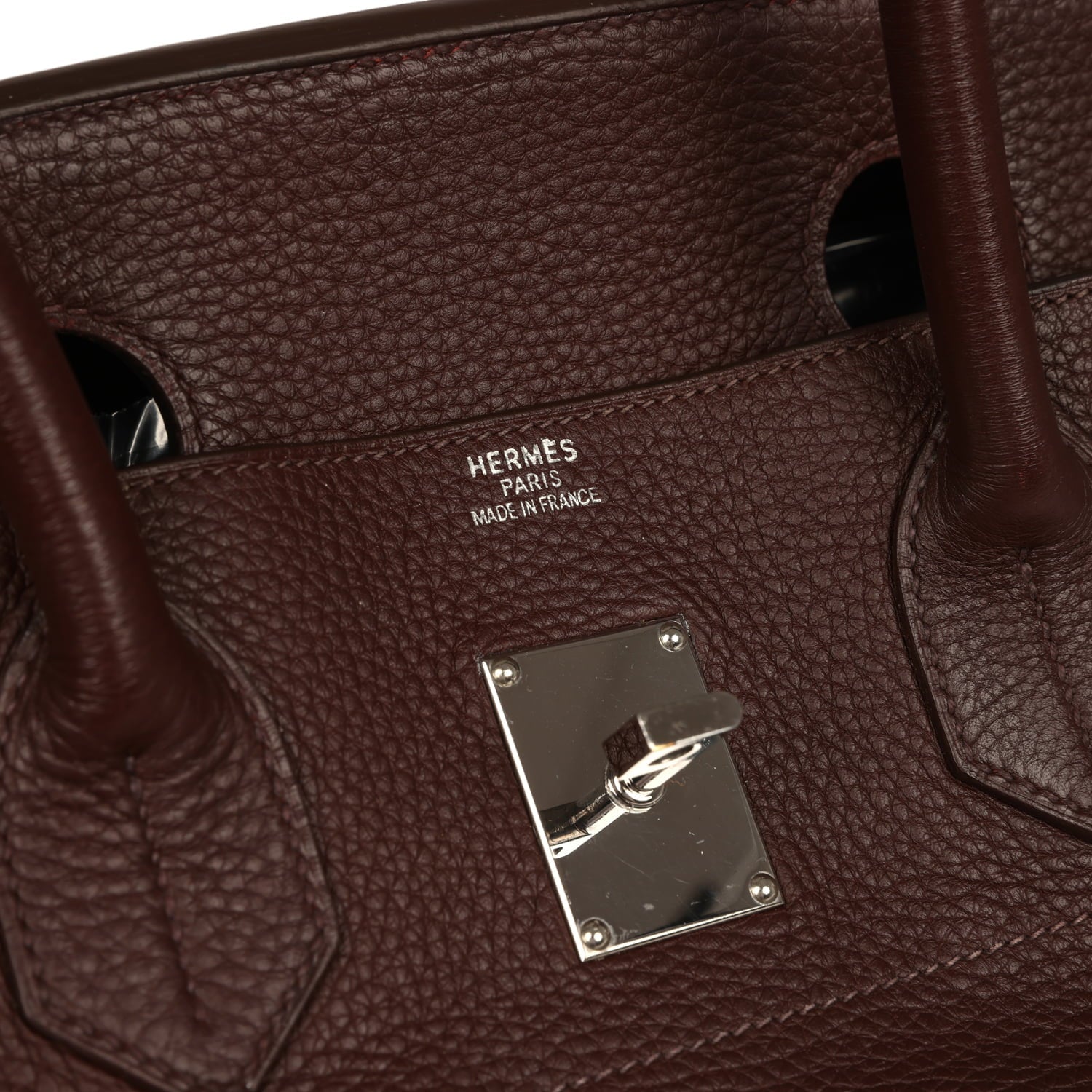 Vintage Hermes Shoulder Birkin 42 JPG Havane Clemence Palladium Hardware
