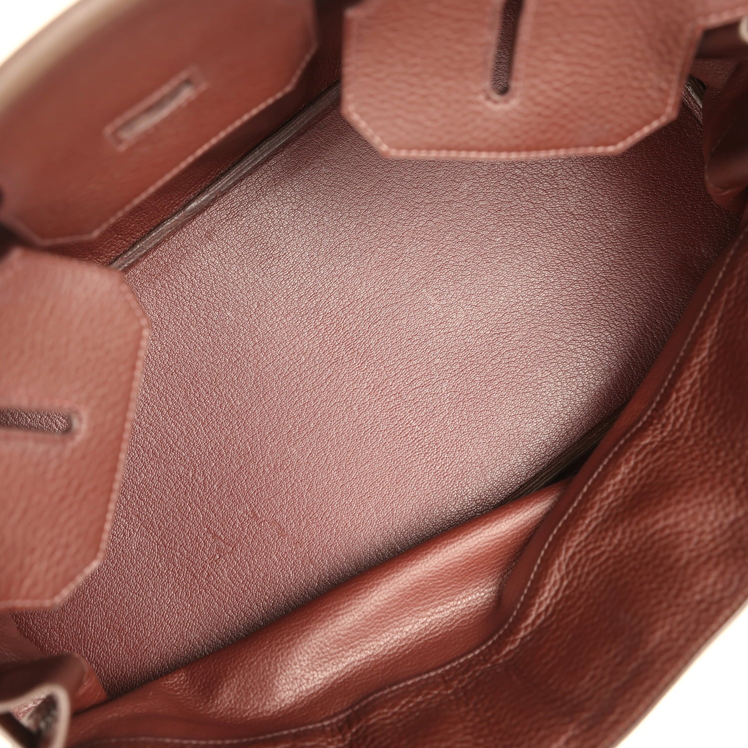 Vintage Hermes Shoulder Birkin 42 JPG Havane Clemence Palladium Hardware
