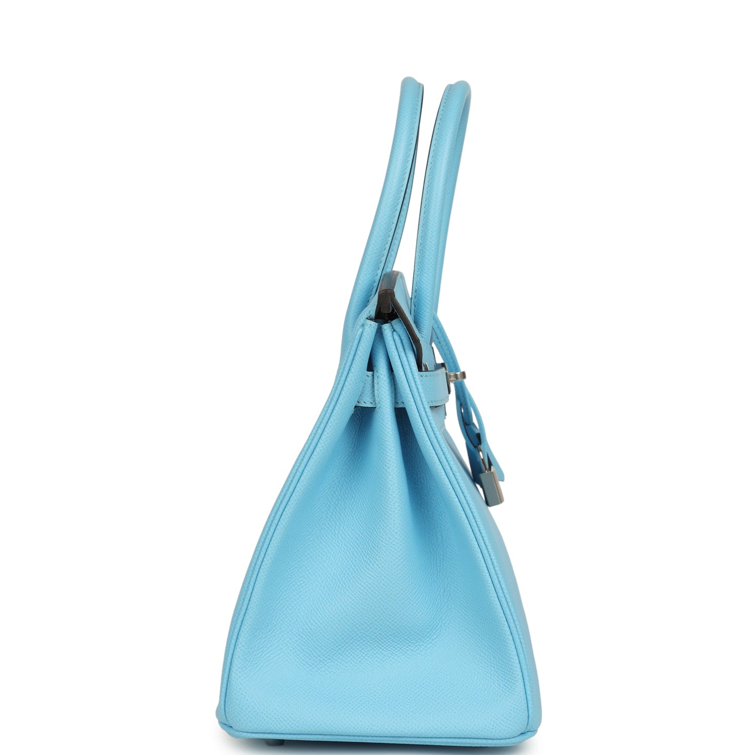 Hermes Birkin 30 Bleu Celeste Epsom Palladium Hardware
