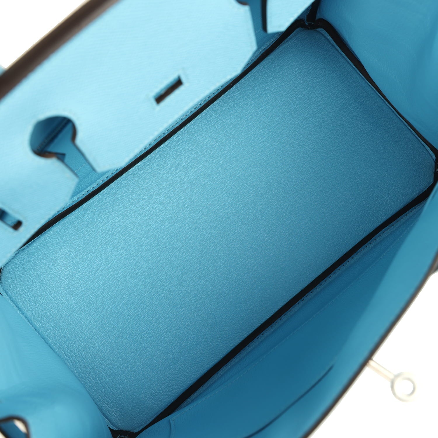 Hermes Birkin 30 Bleu Celeste Epsom Palladium Hardware
