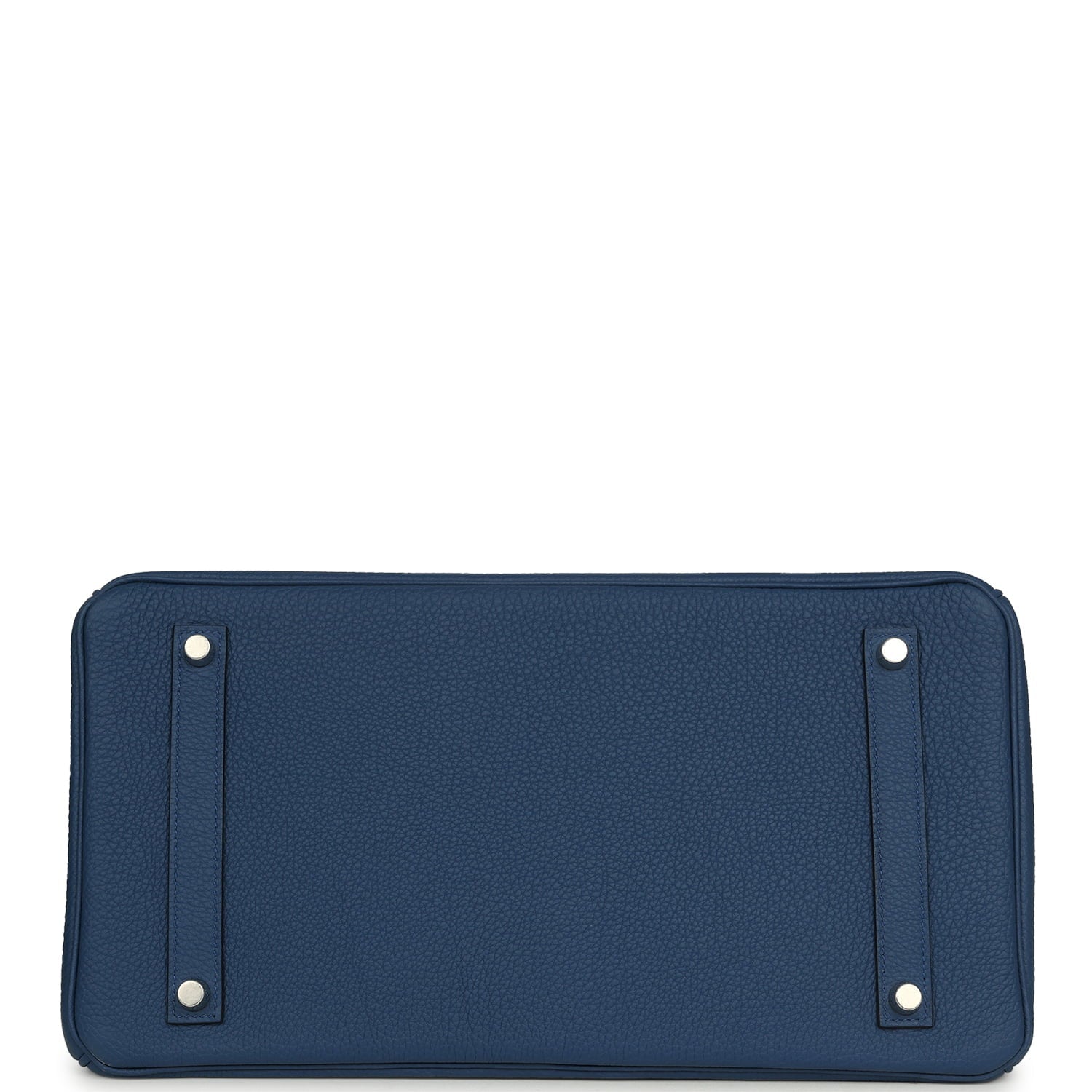 Hermes Birkin 35 Bleu Tie Togo Palladium Hardware