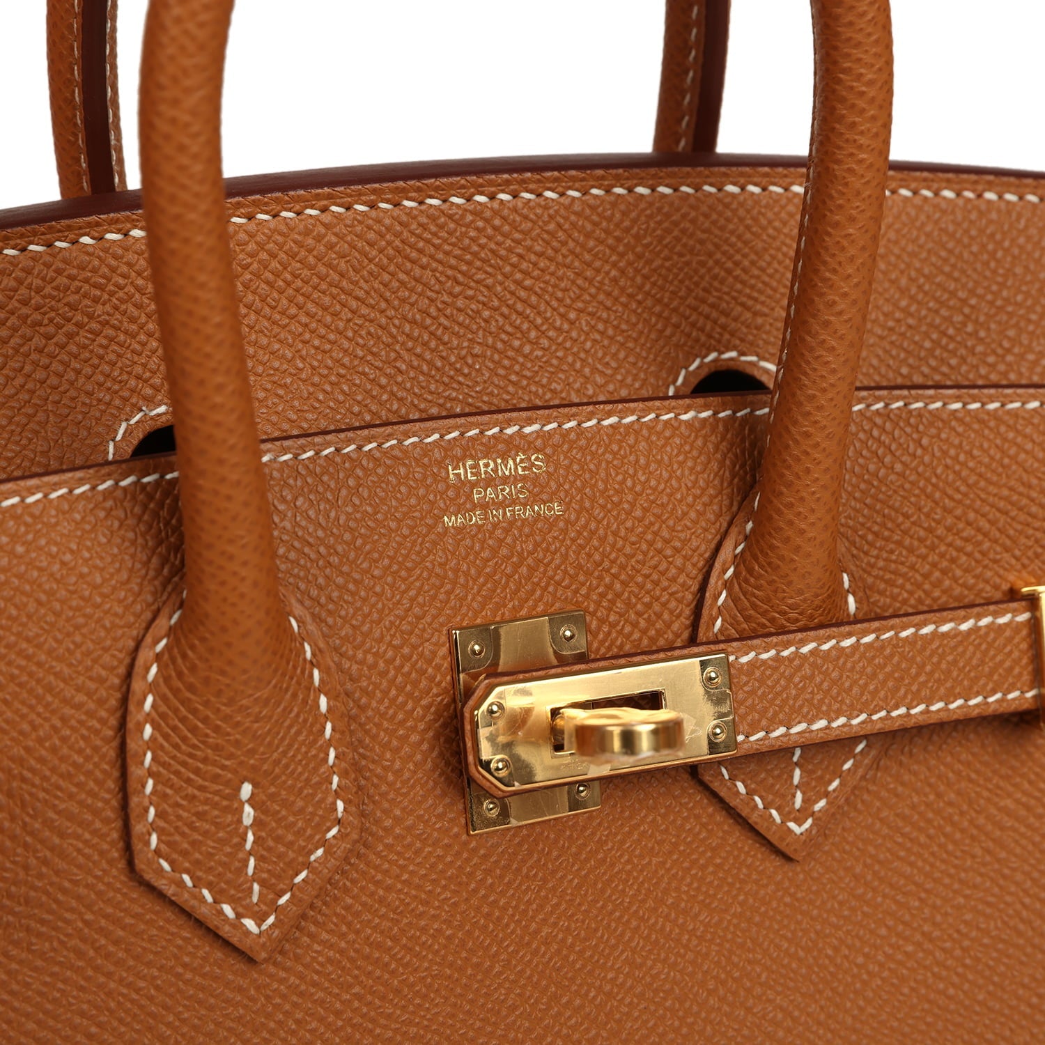Hermes Birkin Sellier 25 Gold Epsom Gold Hardware