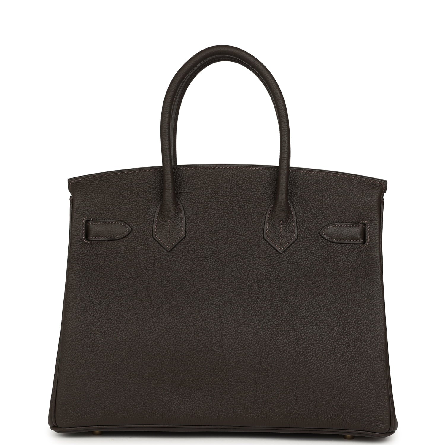 Hermes Birkin 30 Bai Brun Togo Gold Hardware