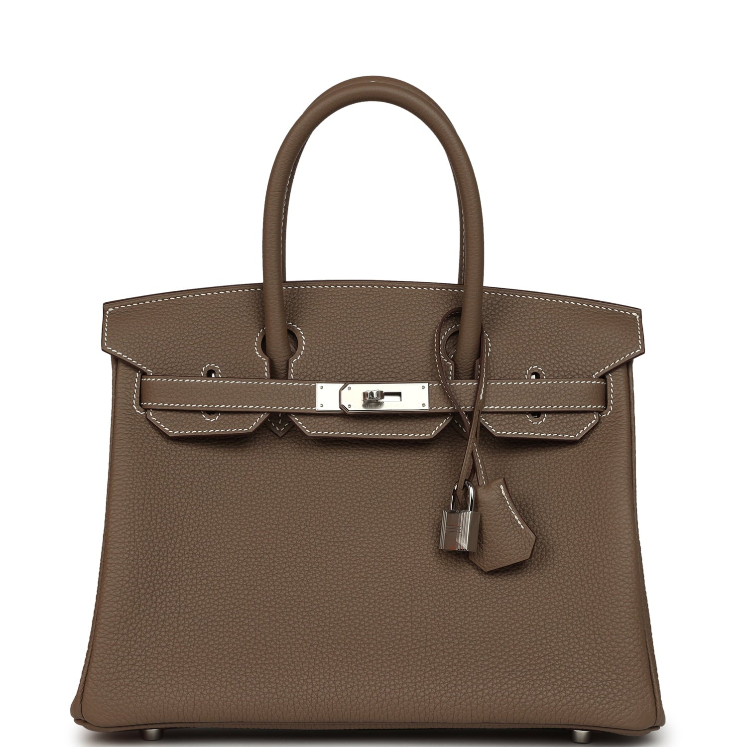 Hermes Birkin 30 Etoupe Togo Palladium Hardware