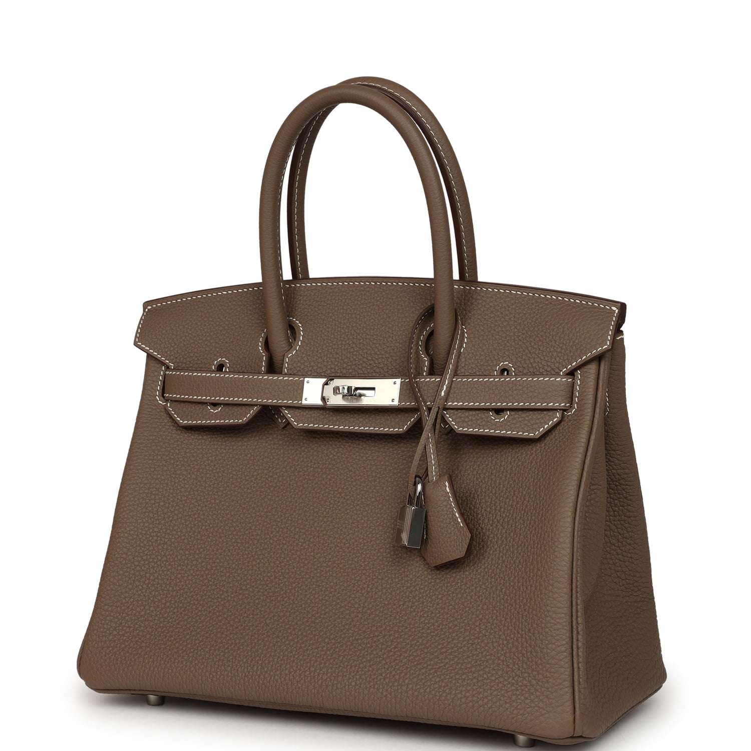 Hermes Birkin 30 Etoupe Togo Palladium Hardware