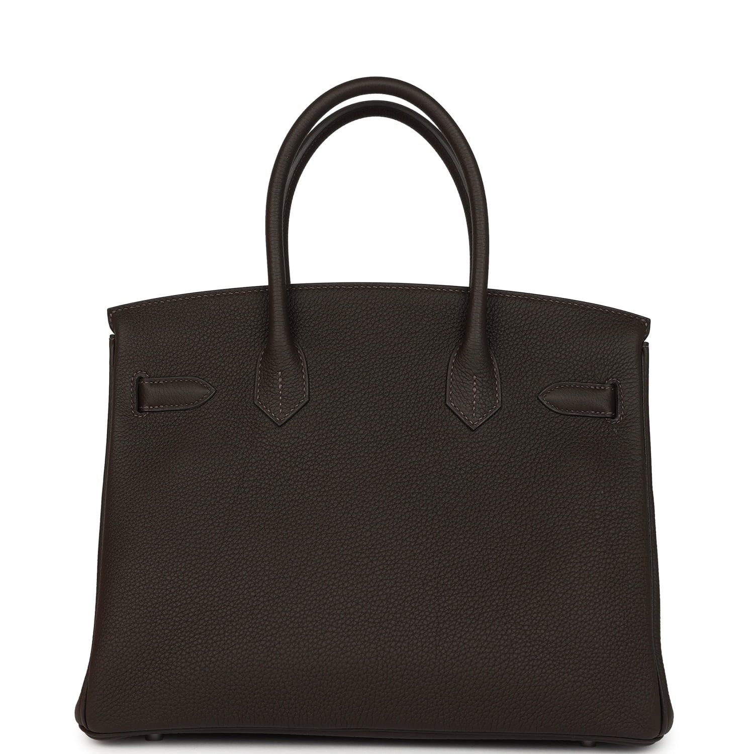 Hermes Birkin 30 Bai Brun Togo Palladium Hardware