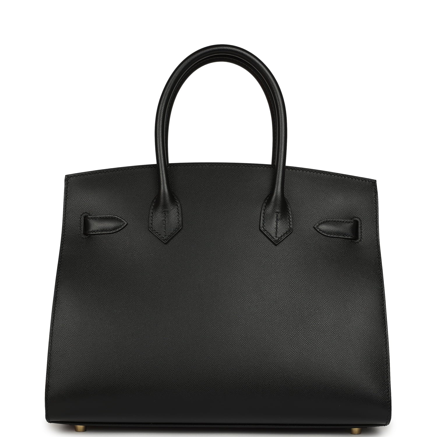 Hermes Birkin Sellier 30 Black Madame Gold Hardware