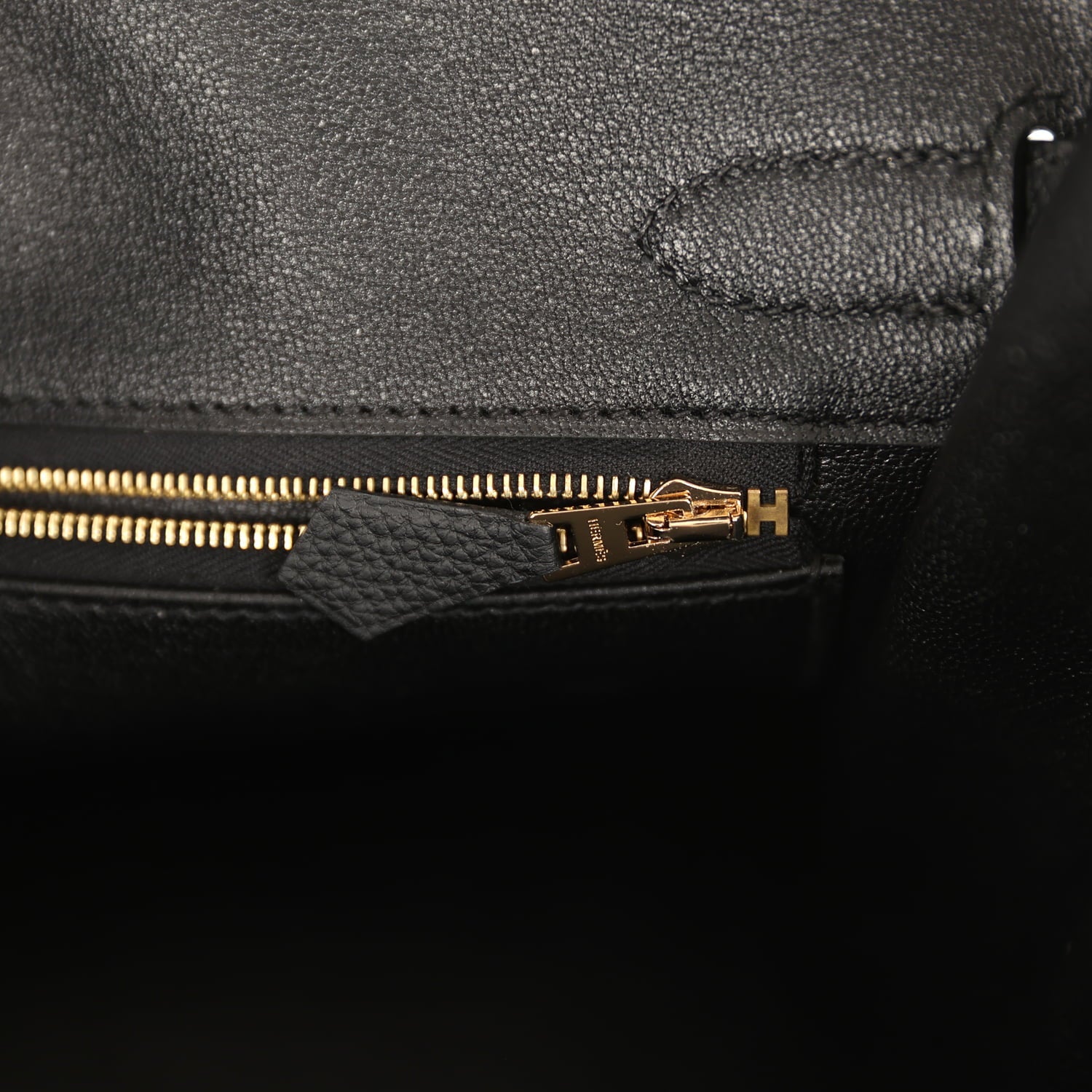 Hermes Birkin 30 Black Togo Permabrass Hardware