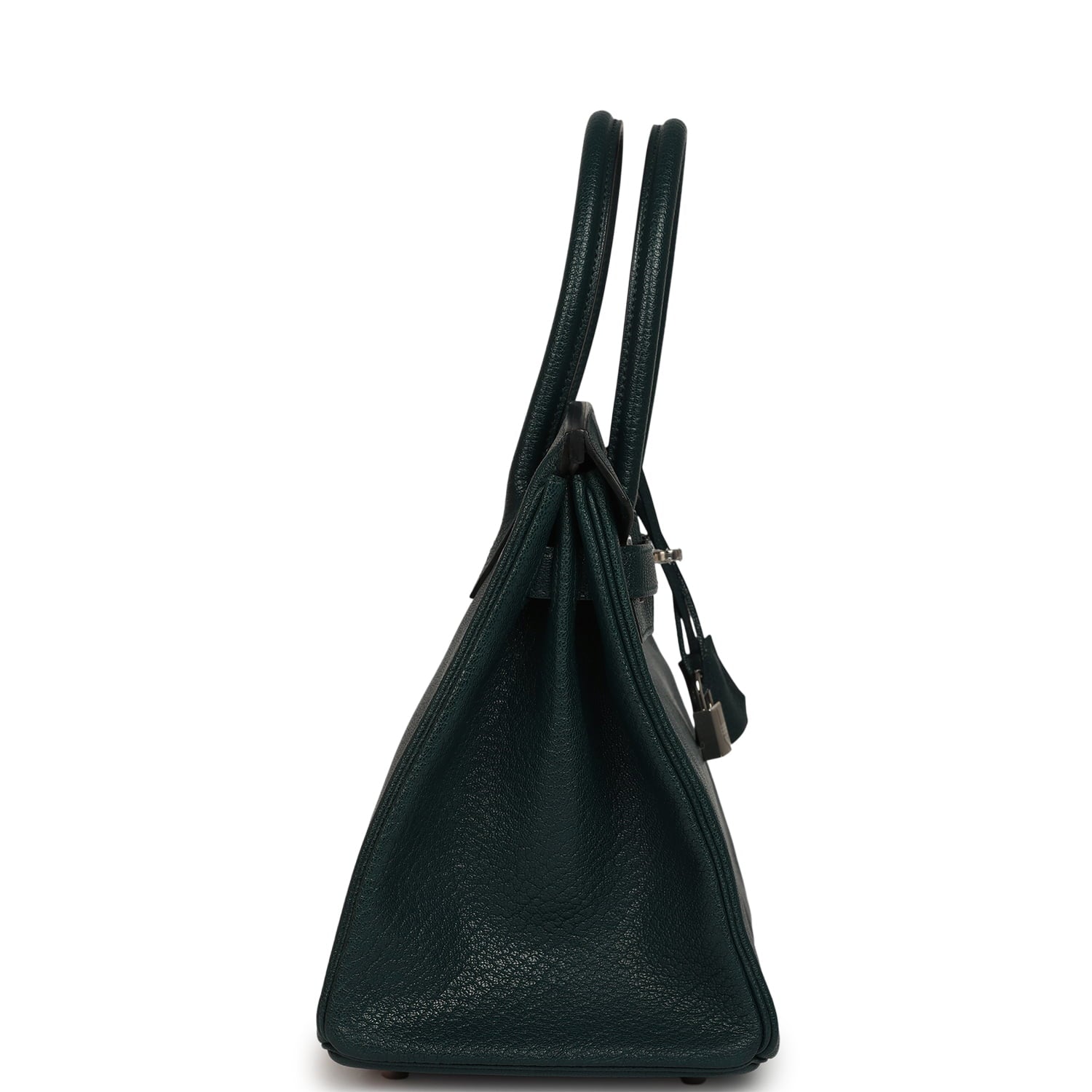 Hermes Birkin 30 Vert Cypress Chevre Coromandel Palladium Hardware
