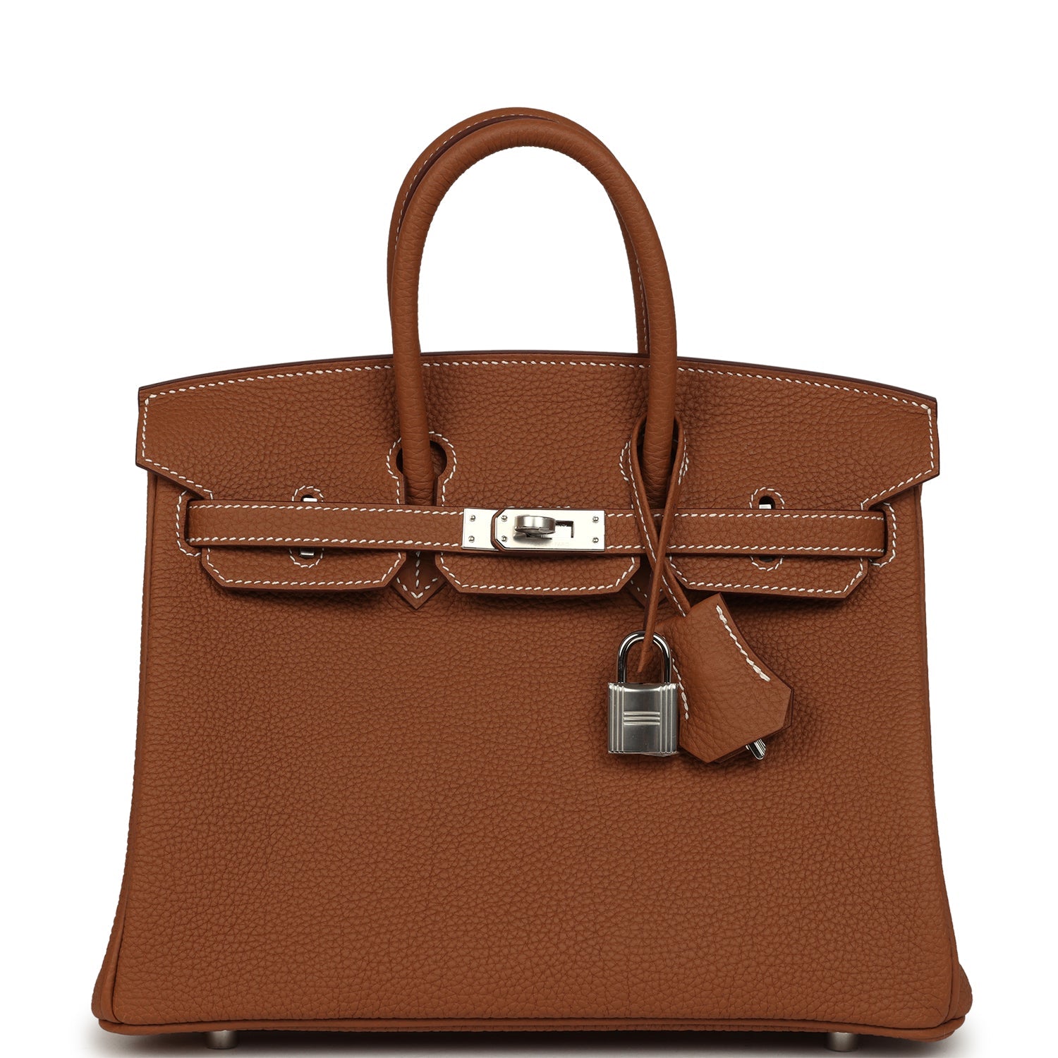 Hermes Birkin 25 Gold Togo Palladium Hardware