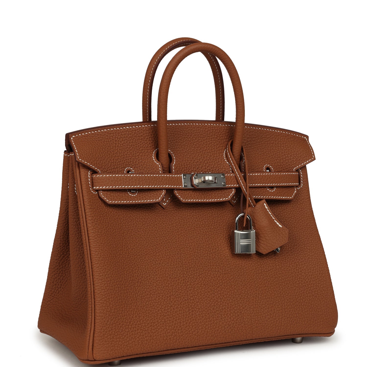 Hermes Birkin 25 Gold Togo Palladium Hardware