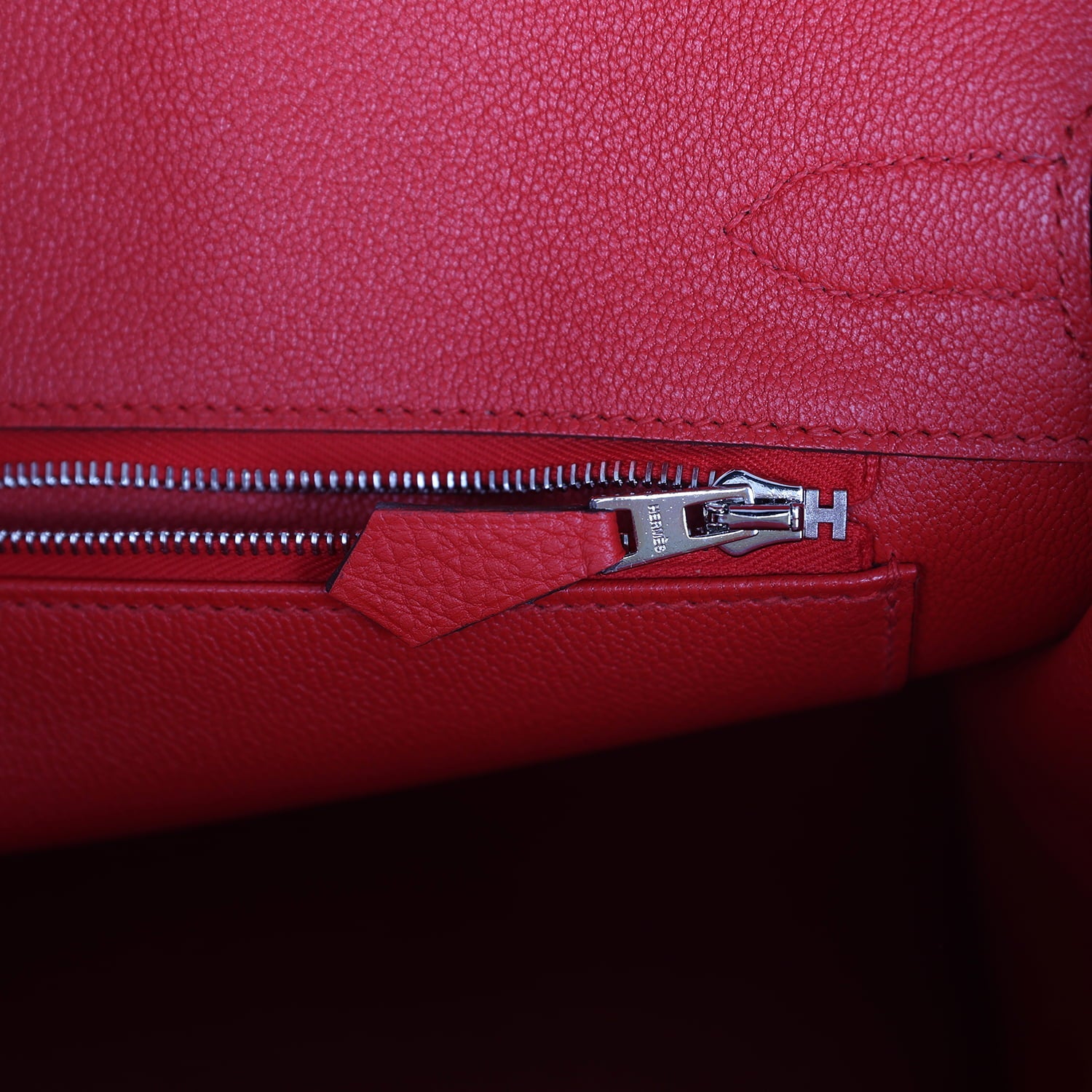 Hermes Birkin 30 Rouge de Coeur Togo Palladium Hardware